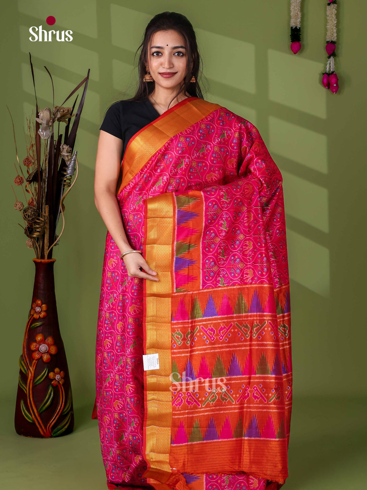 Semi Patola Saree - EJ23183
