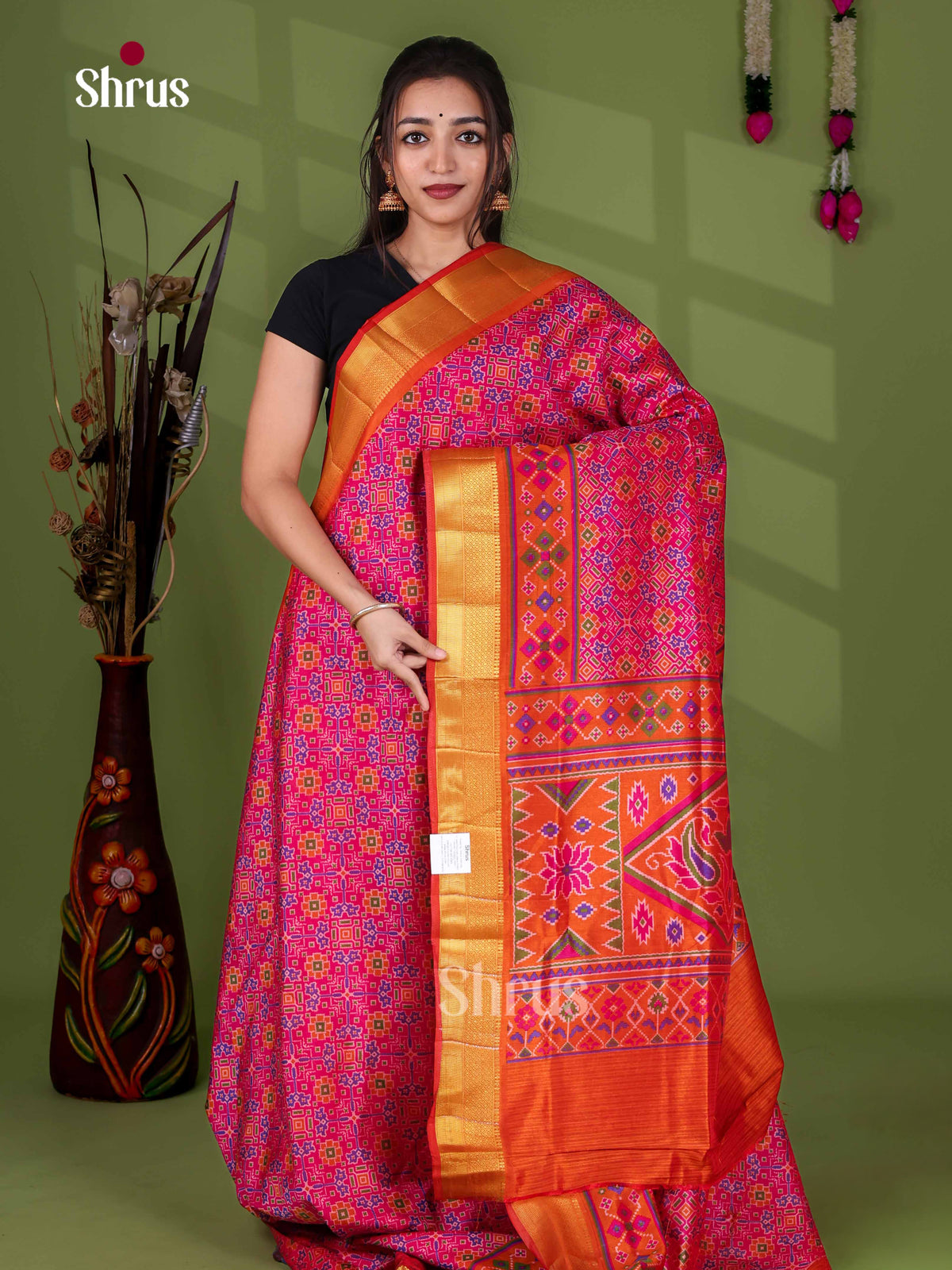 Semi Patola Saree - EJ23185