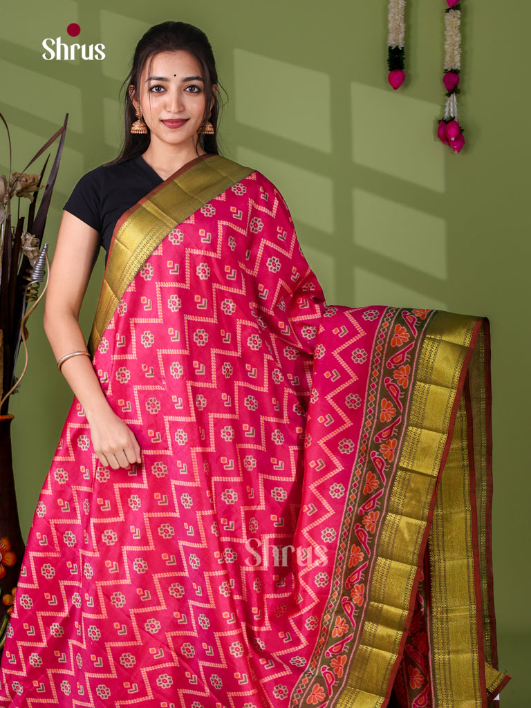 Semi Patola Saree - EJ23187