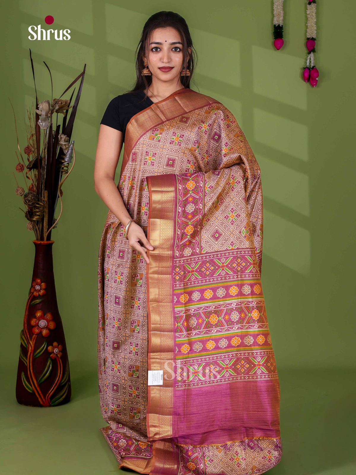 Semi Patola Saree - EJ23243