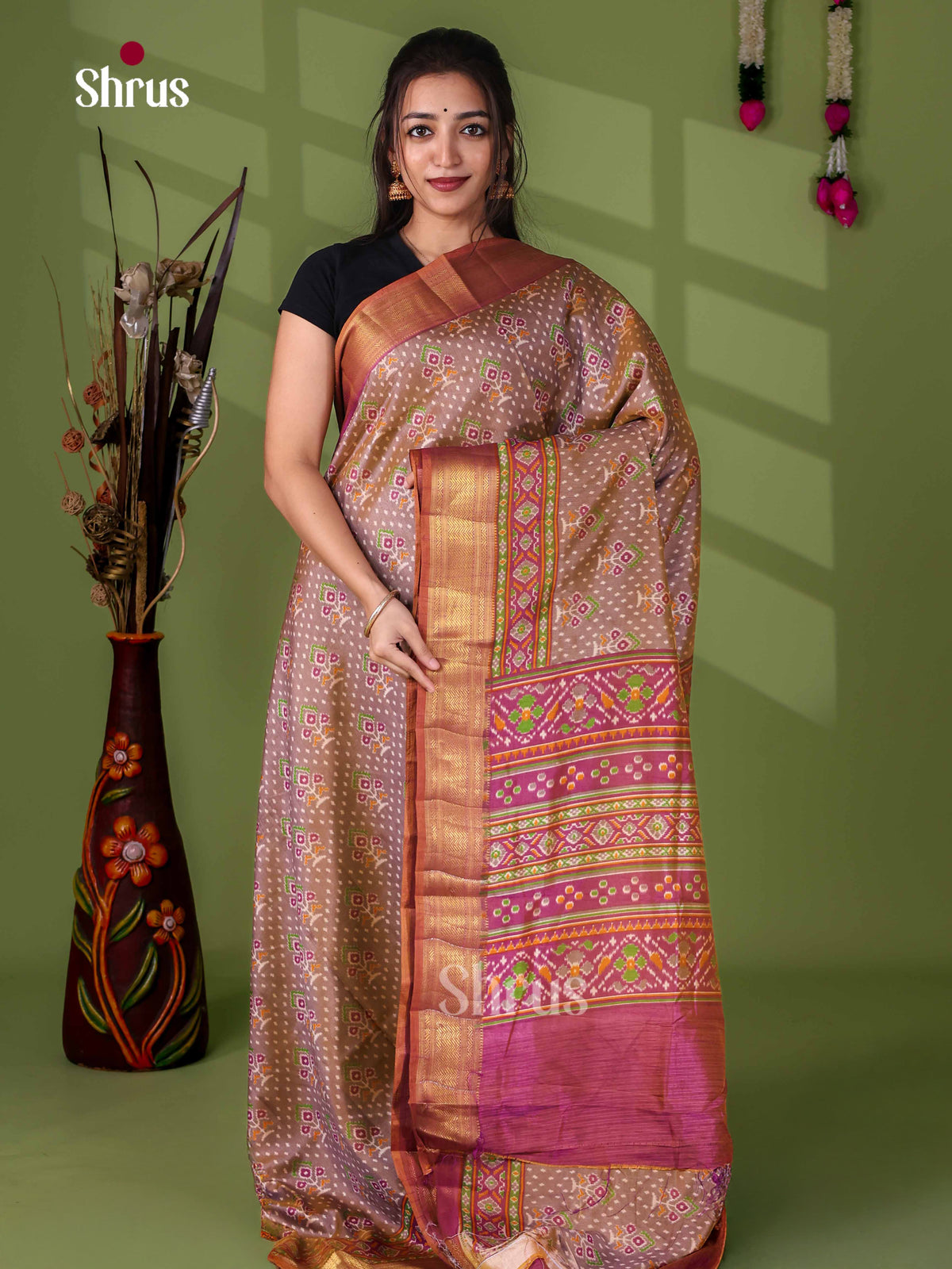 Semi Patola Saree - EJ23247
