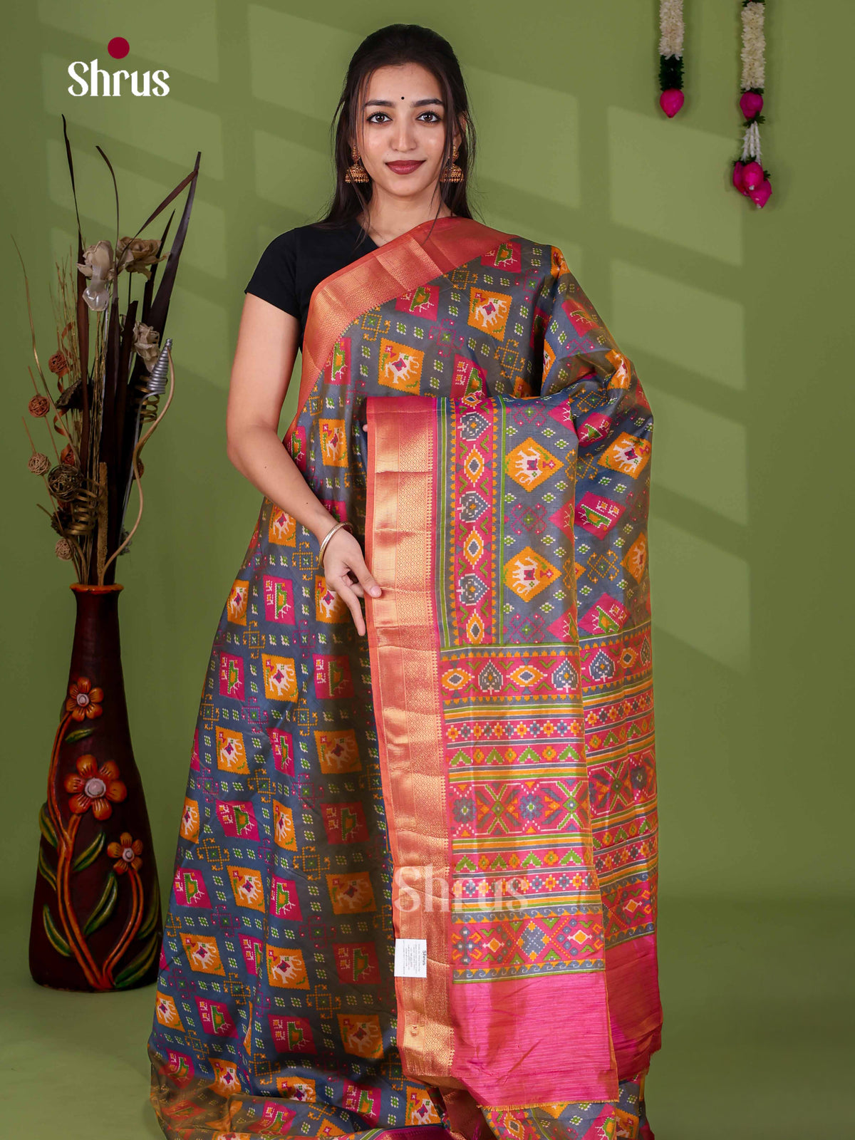 Semi Patola Saree - EJ23248
