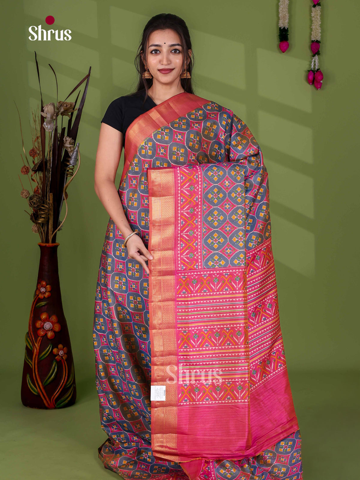 Semi Patola Saree - EJ23250