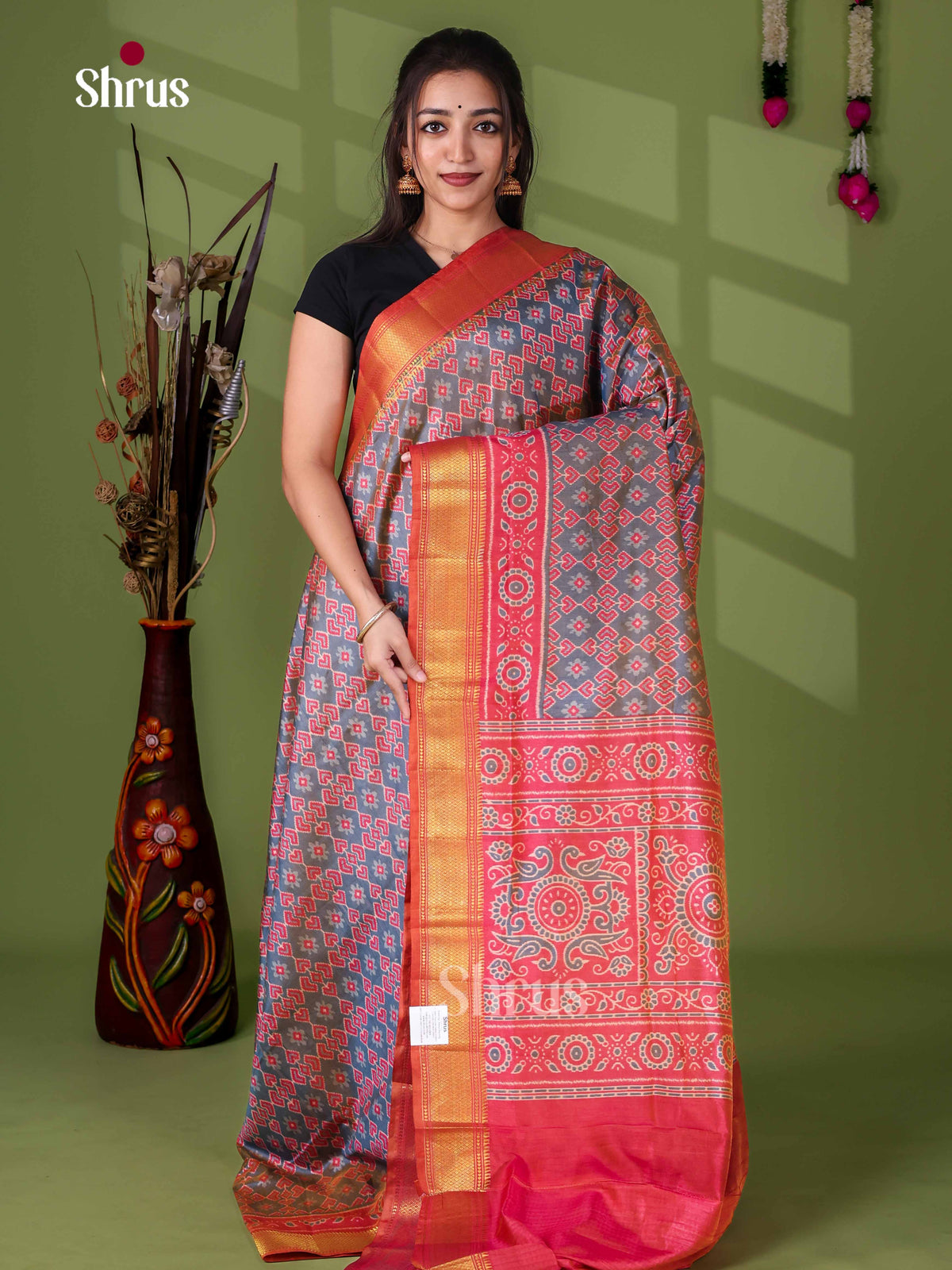 Semi Patola Saree - EJ23254