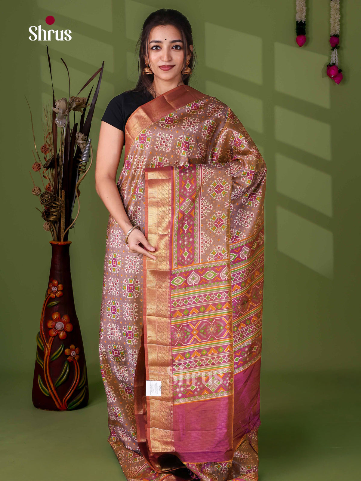 Semi Patola Saree - EJ23257
