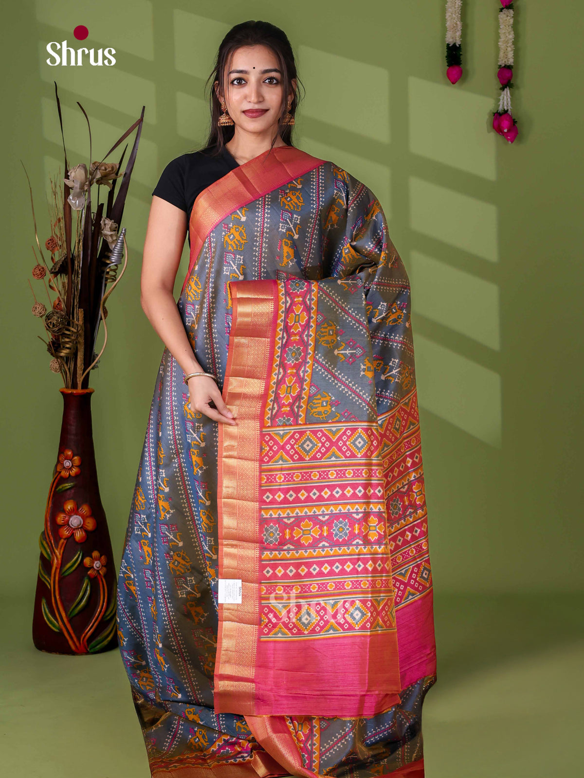 Semi Patola Saree - EJ23258