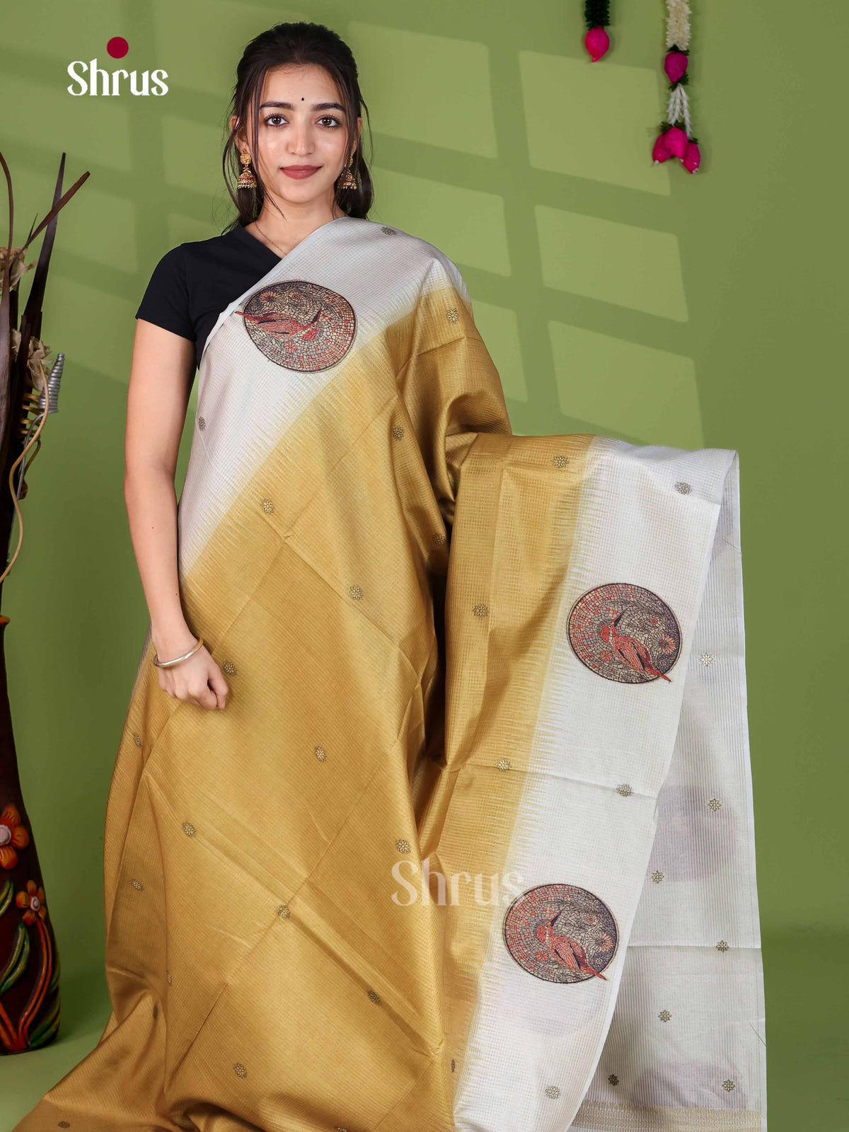 Zari Semi Tussar Saree - EJ24036