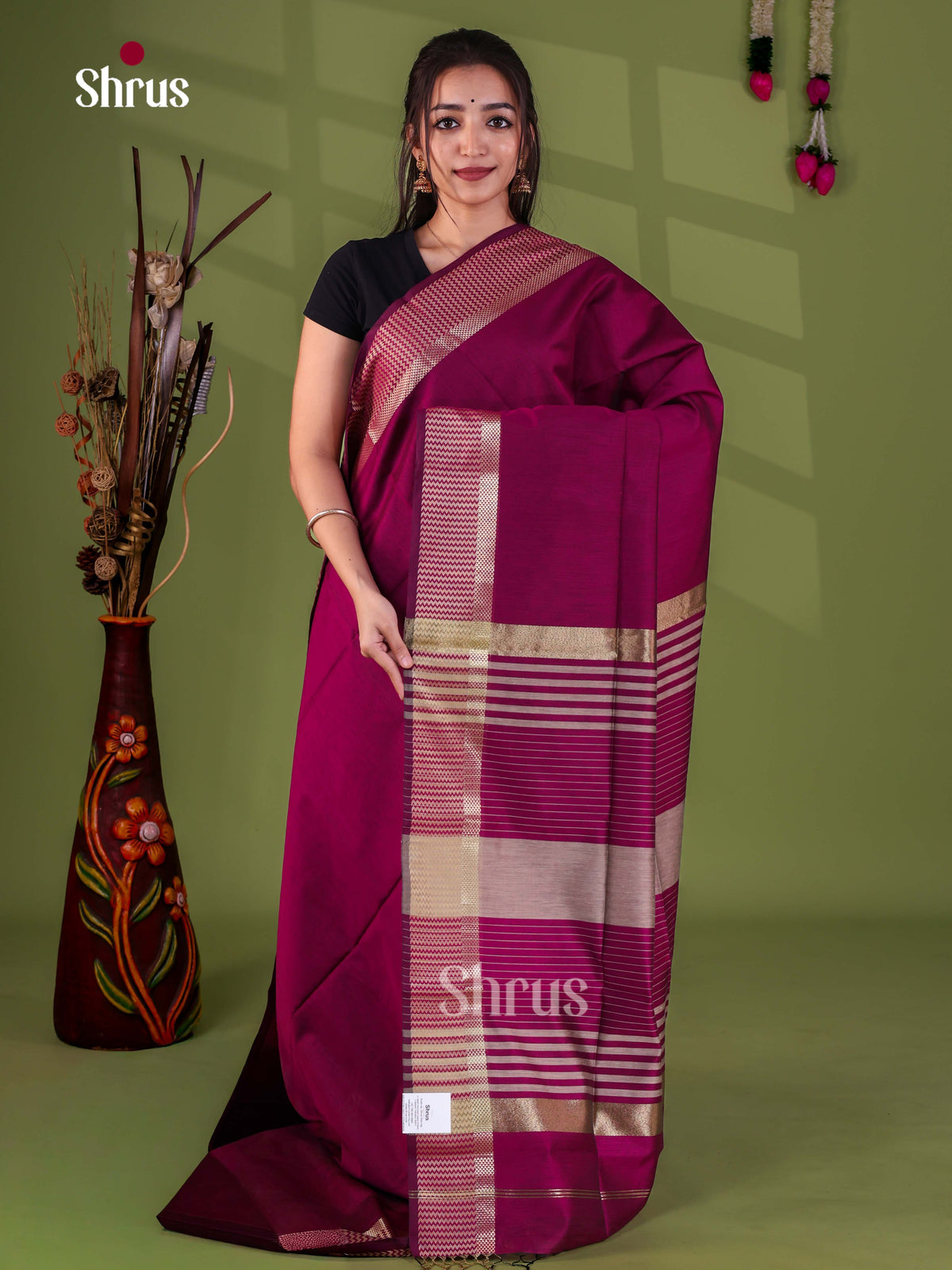 Art Maheshwari Saree - EJ24227