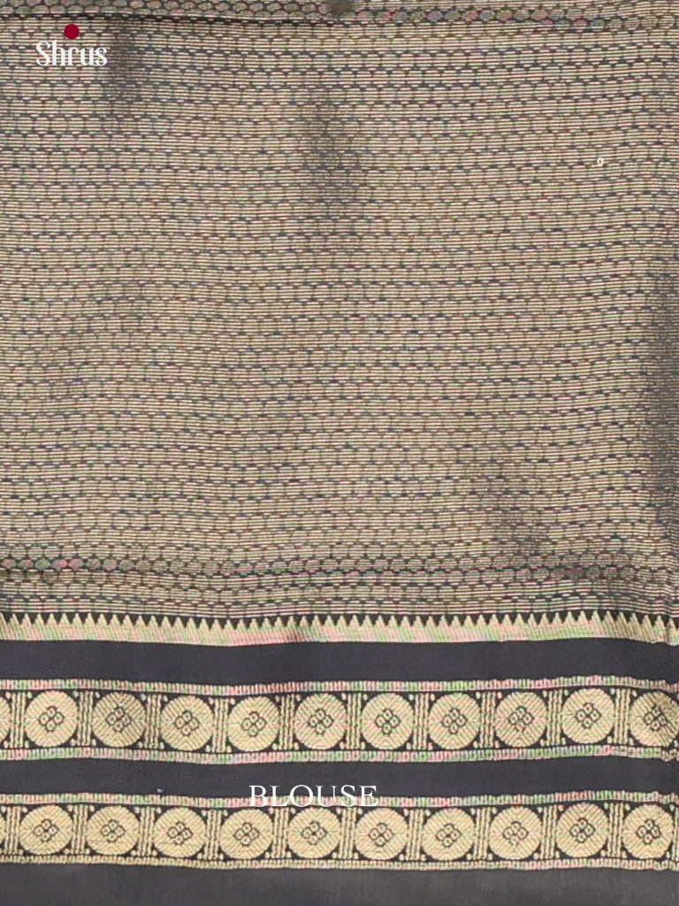 Semi Kanchipuram-Kattam Saree - EJ24284 - Shop on Shrus.com