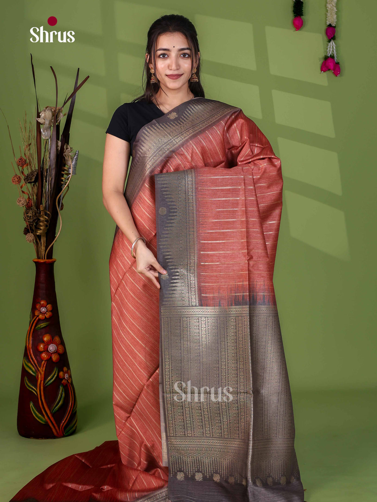 Zari Semi Tussar Saree - EJ24375