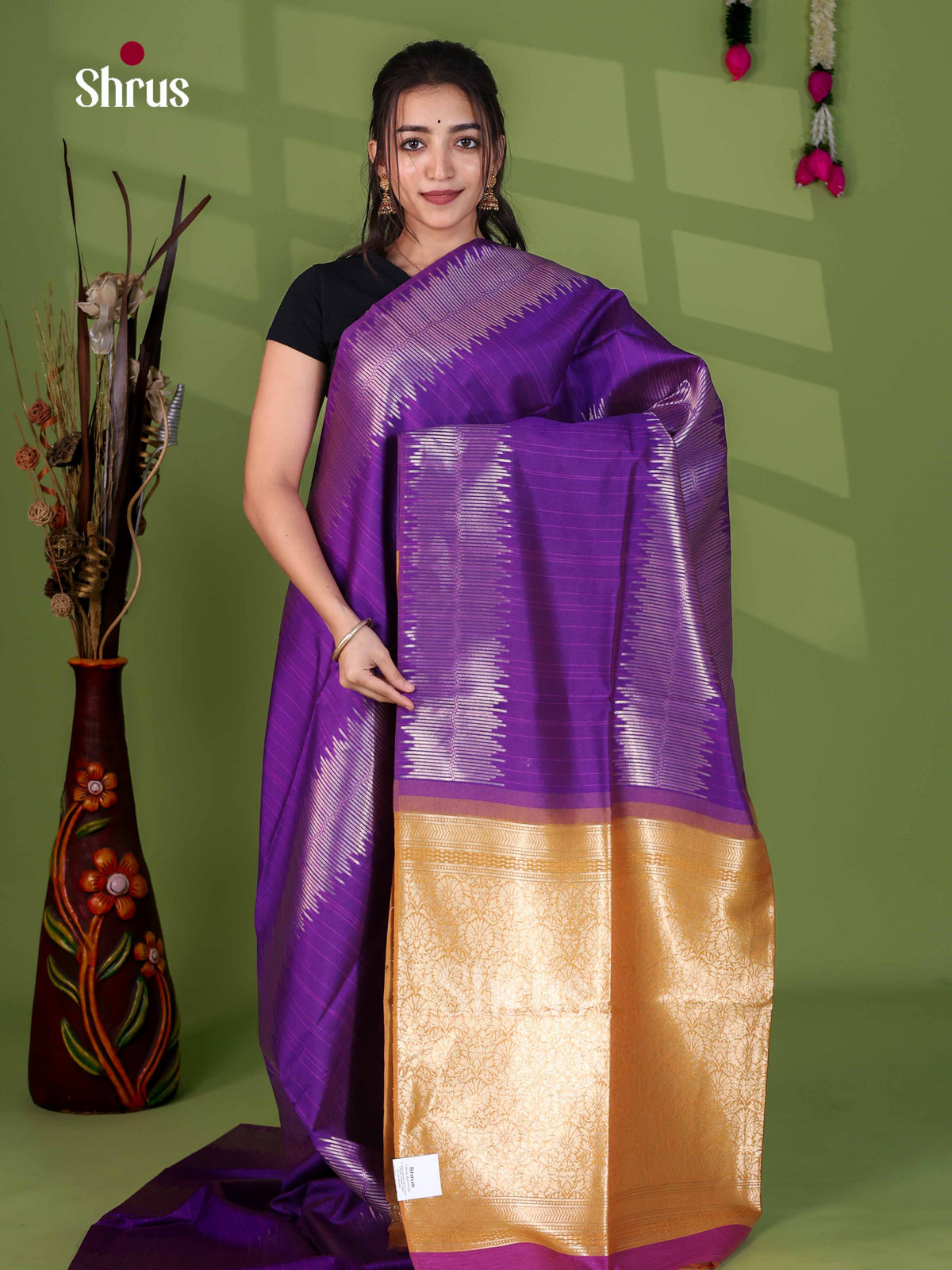 Zari Semi Tussar Saree - EJ24418