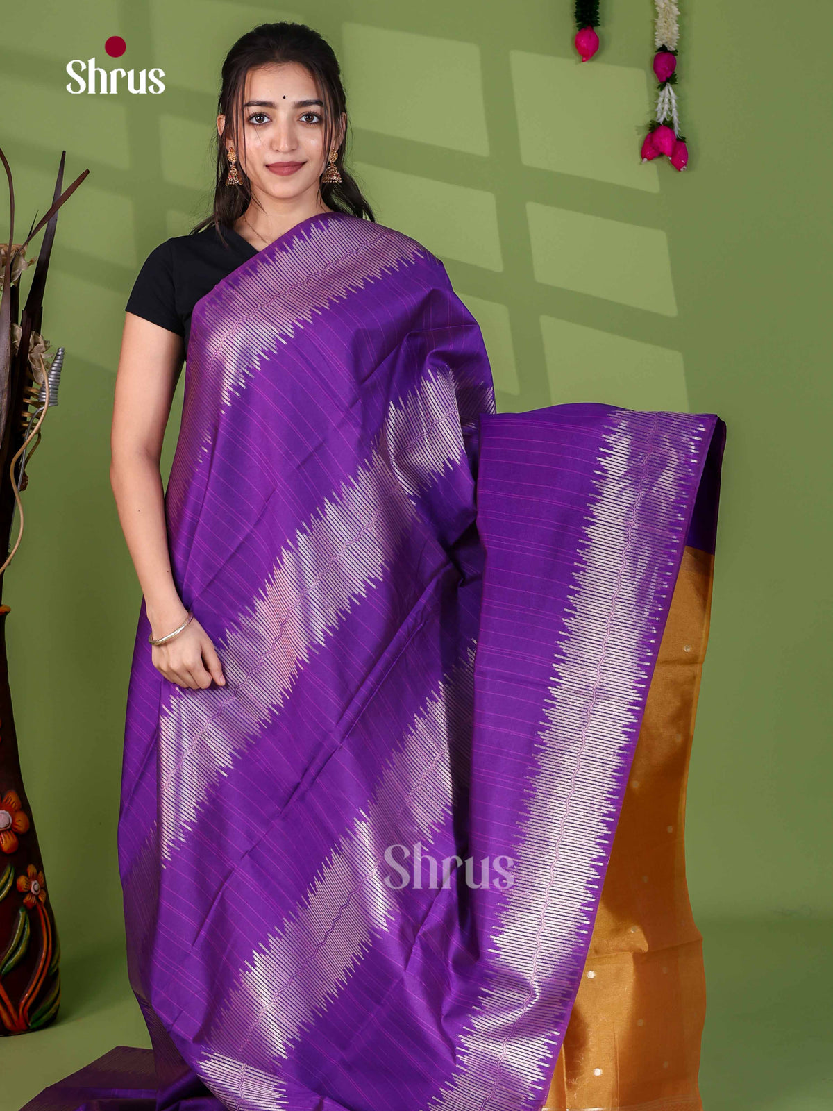 Zari Semi Tussar Saree - EJ24418