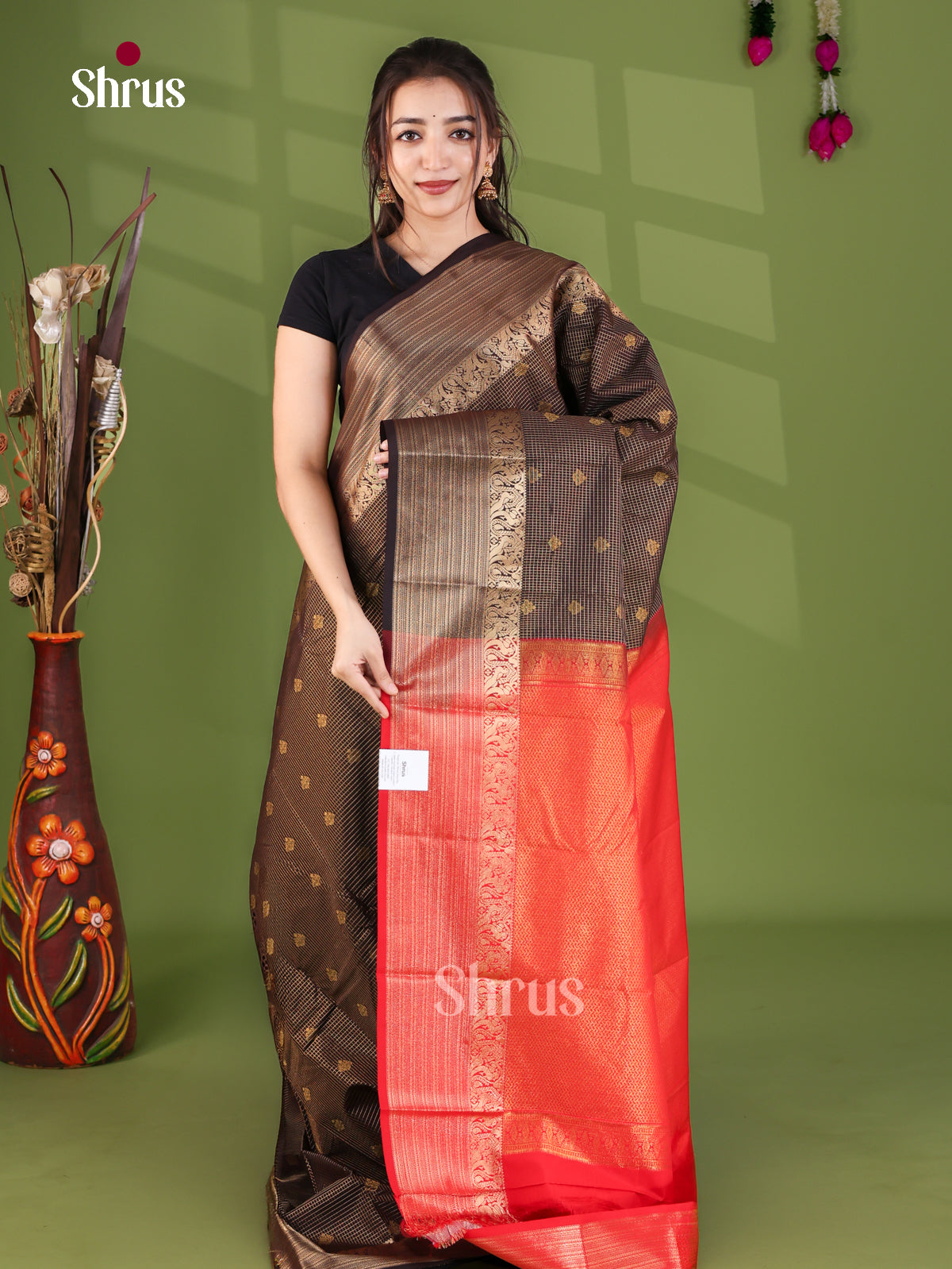 Semi Kanchipuram Saree - EJ26135