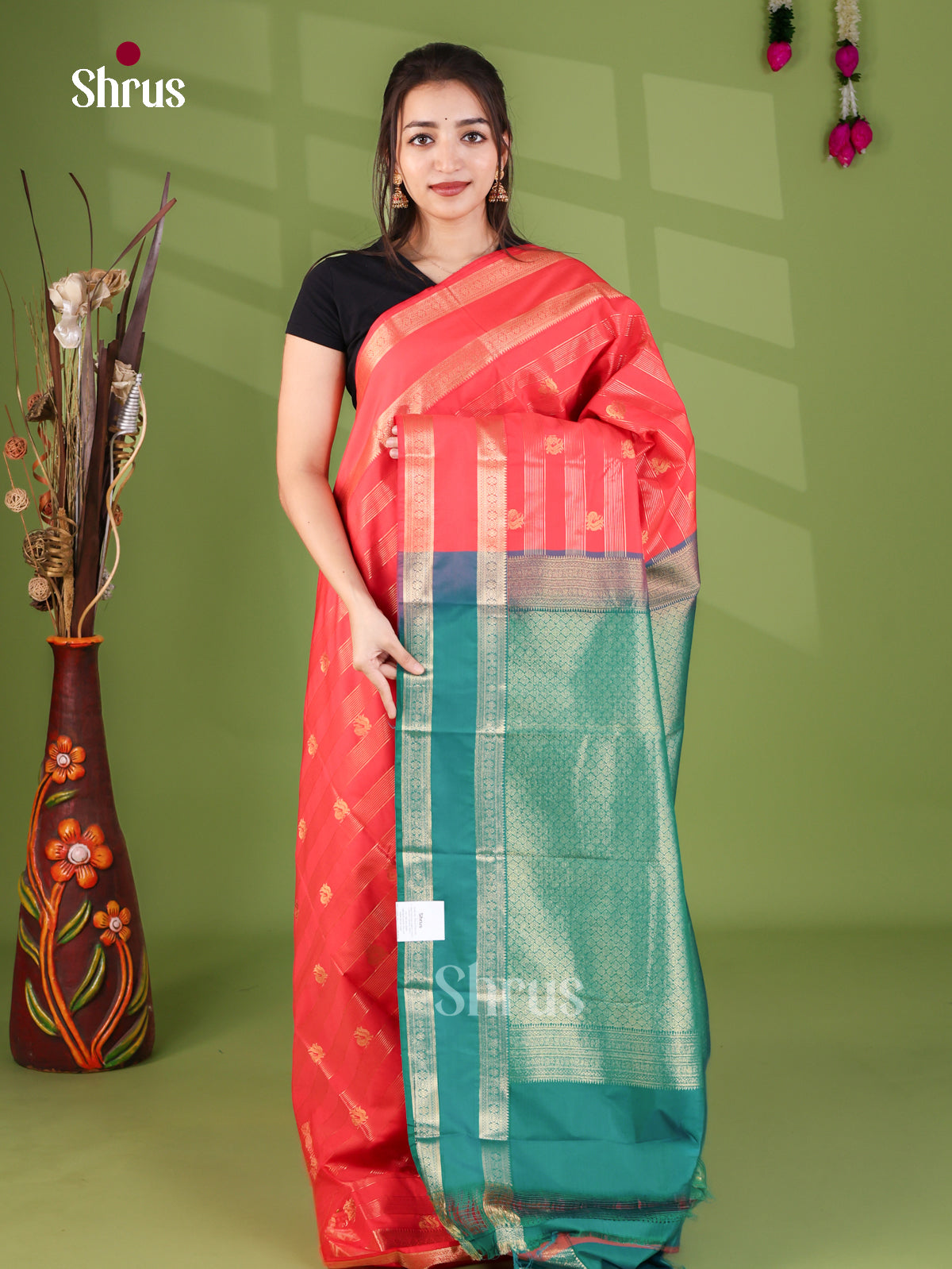 Semi Kanchipuram Saree - EJ26139