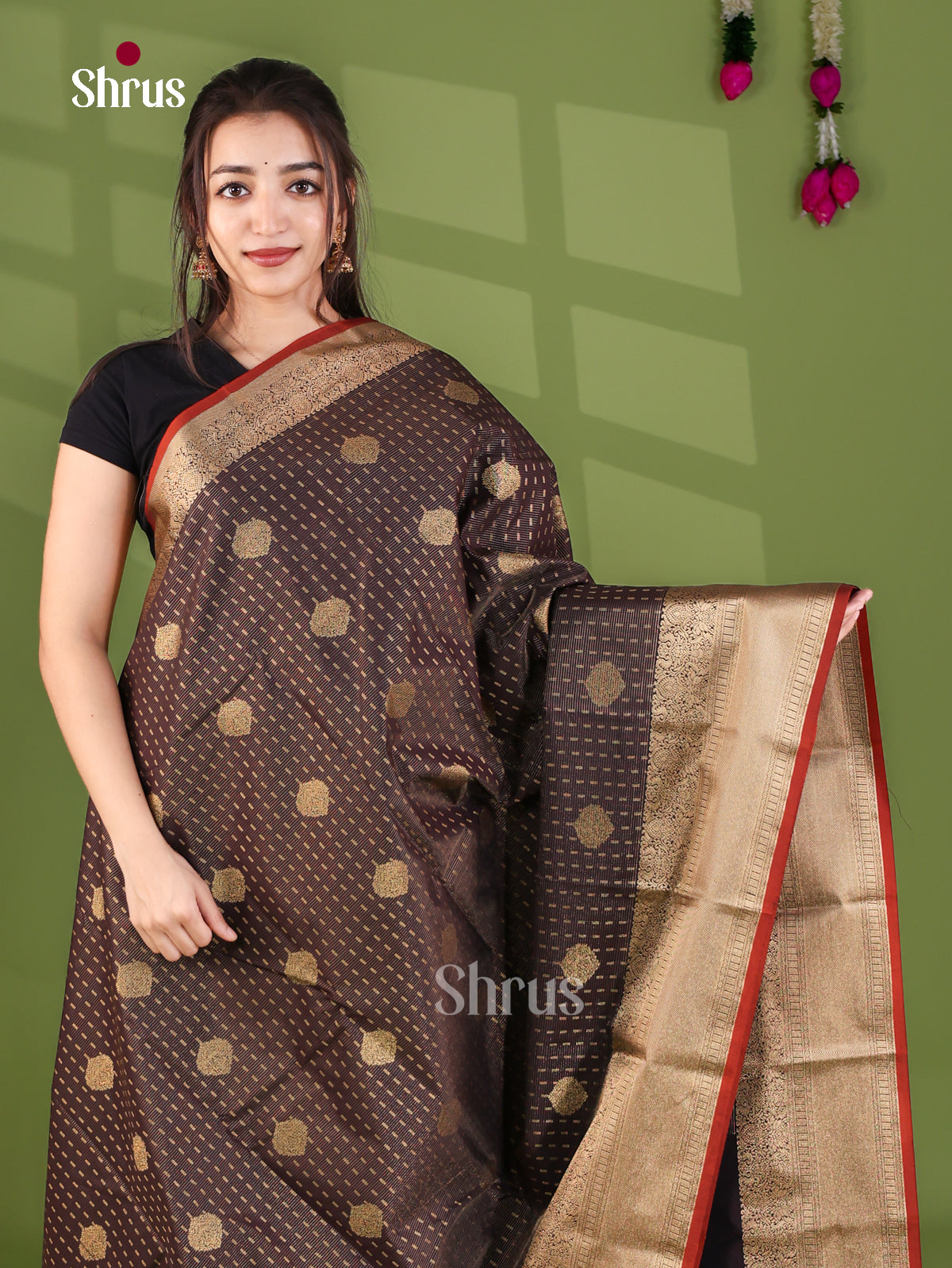 Semi Kanchipuram Saree - EJ26140