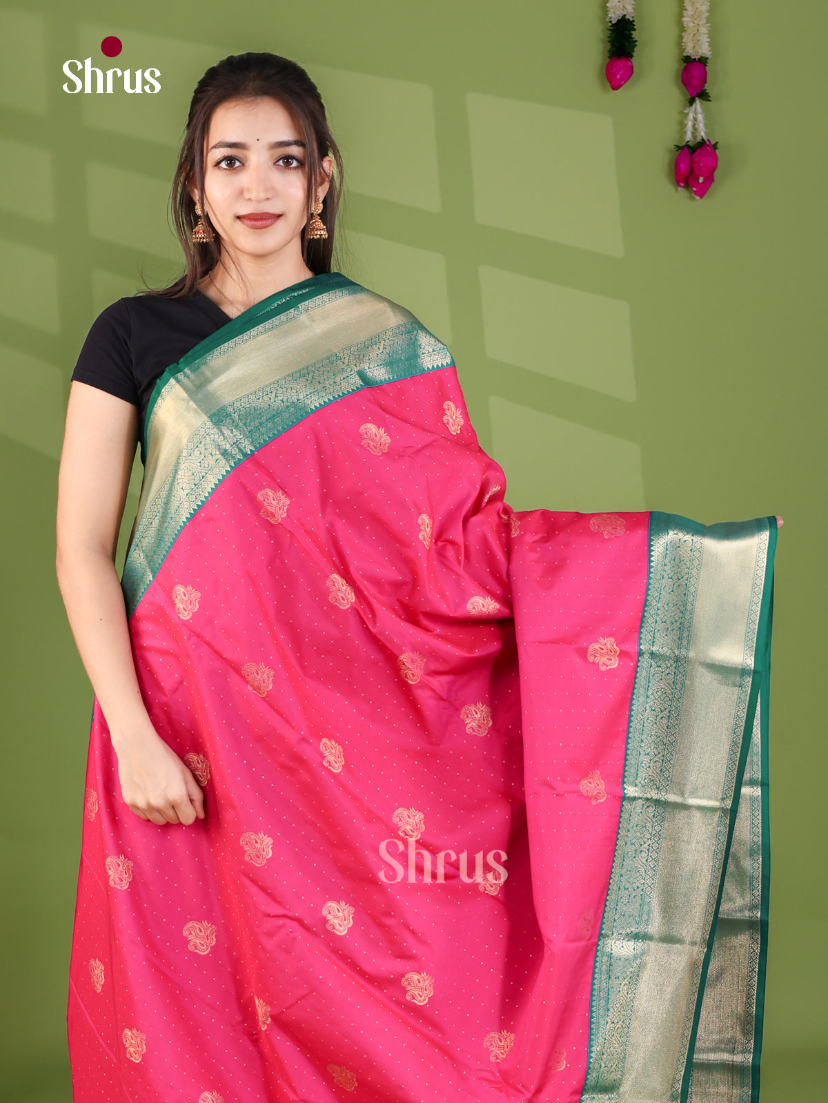 Semi Kanchipuram Saree - EJ26147