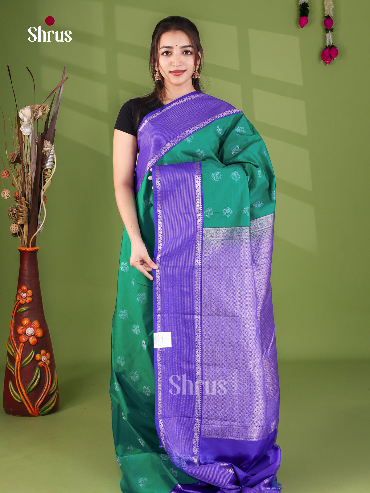 Semi Kanchipuram Saree - EJ26151