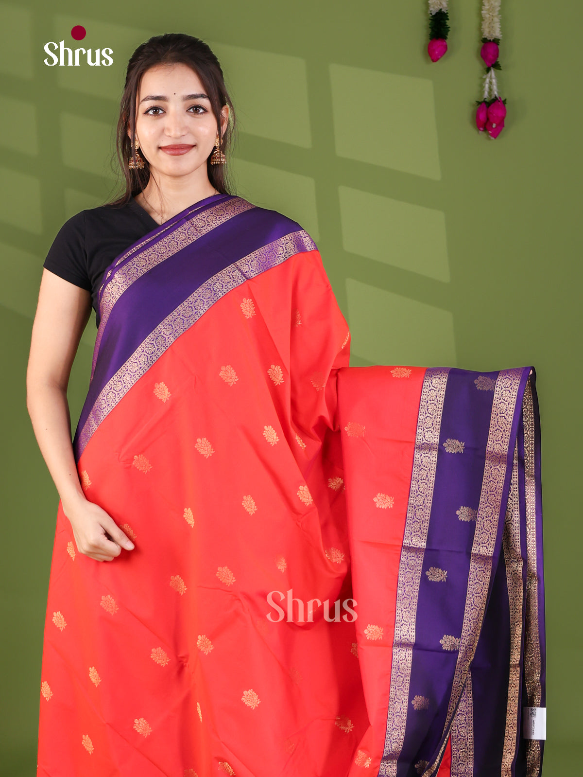 Semi Kanchipuram Saree - EJ26152