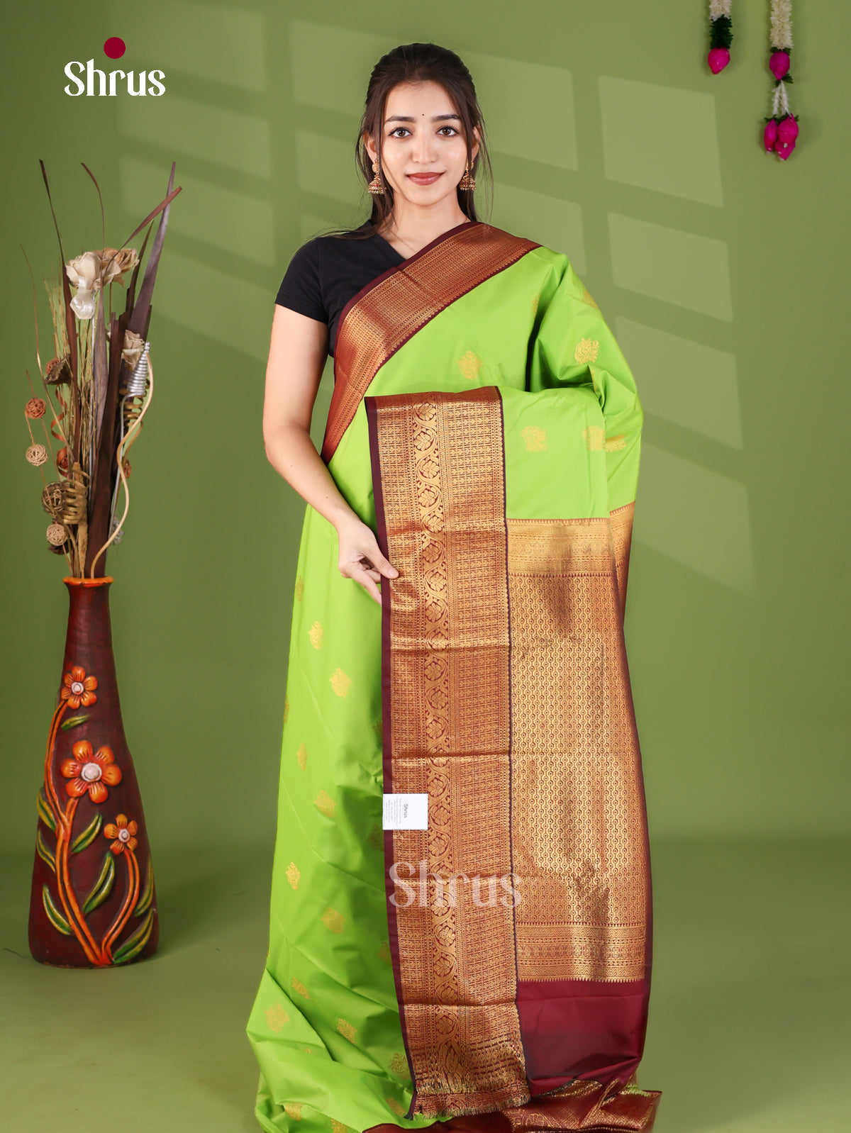 Semi Kanchipuram Saree - EJ26153