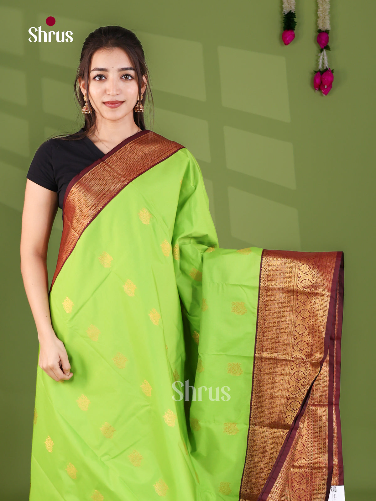 Semi Kanchipuram Saree - EJ26153