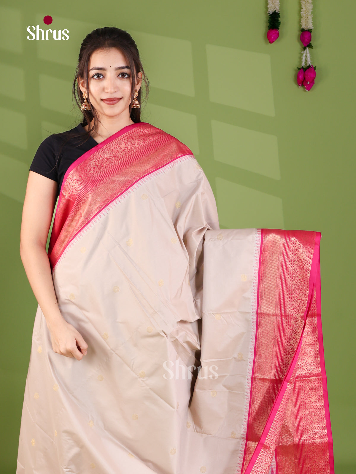 Semi Kanchipuram Saree - EJ26159