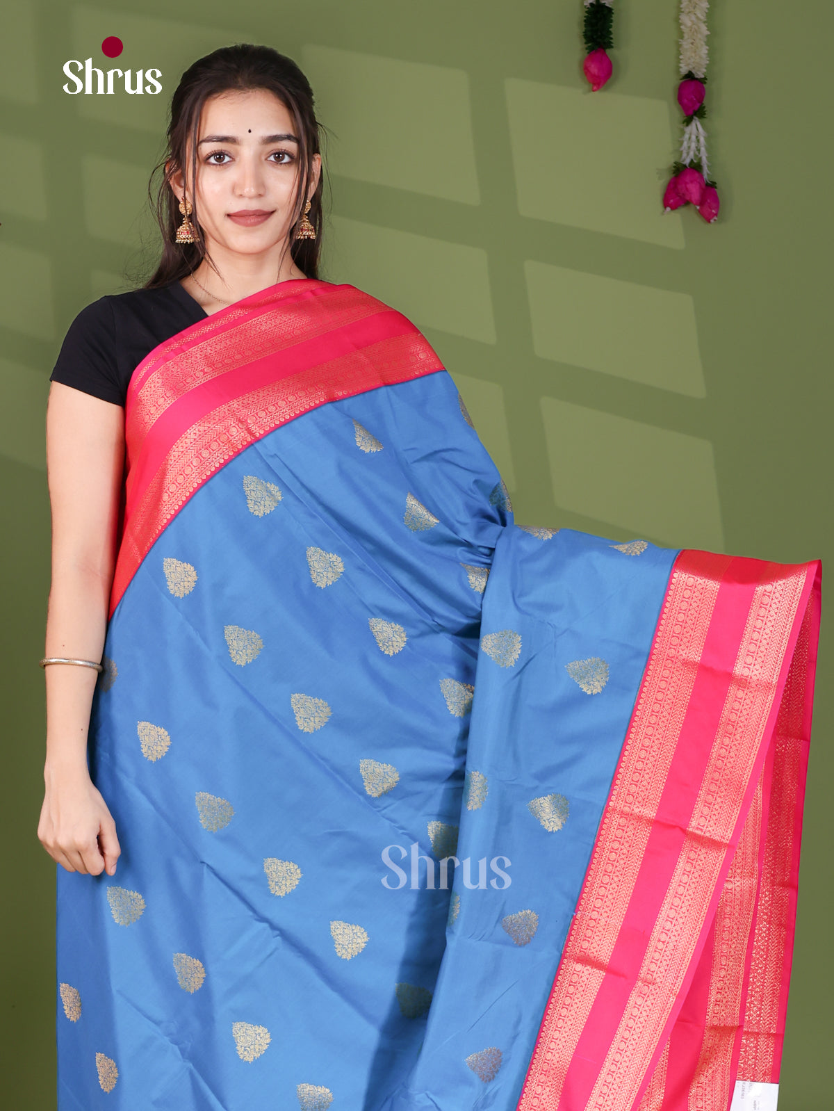 Semi Kanchipuram Saree - EJ26163