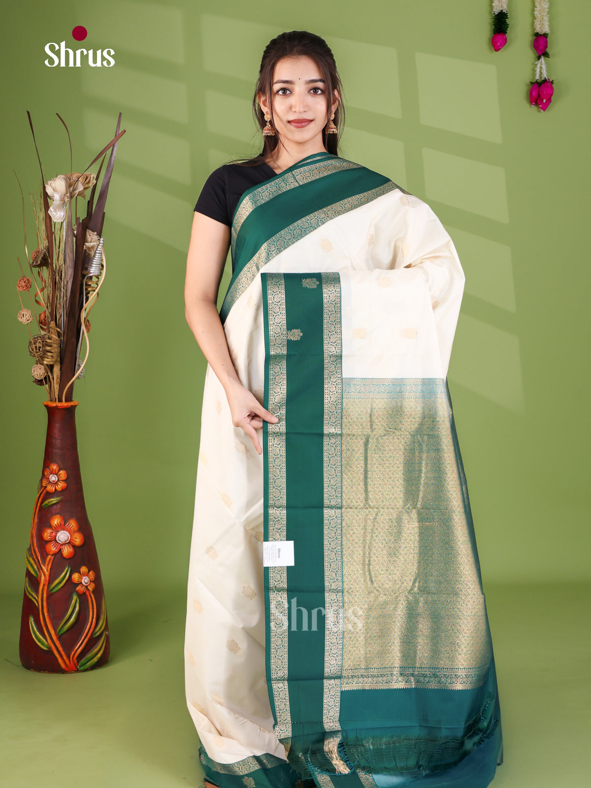 Semi Kanchipuram Saree - EJ26165