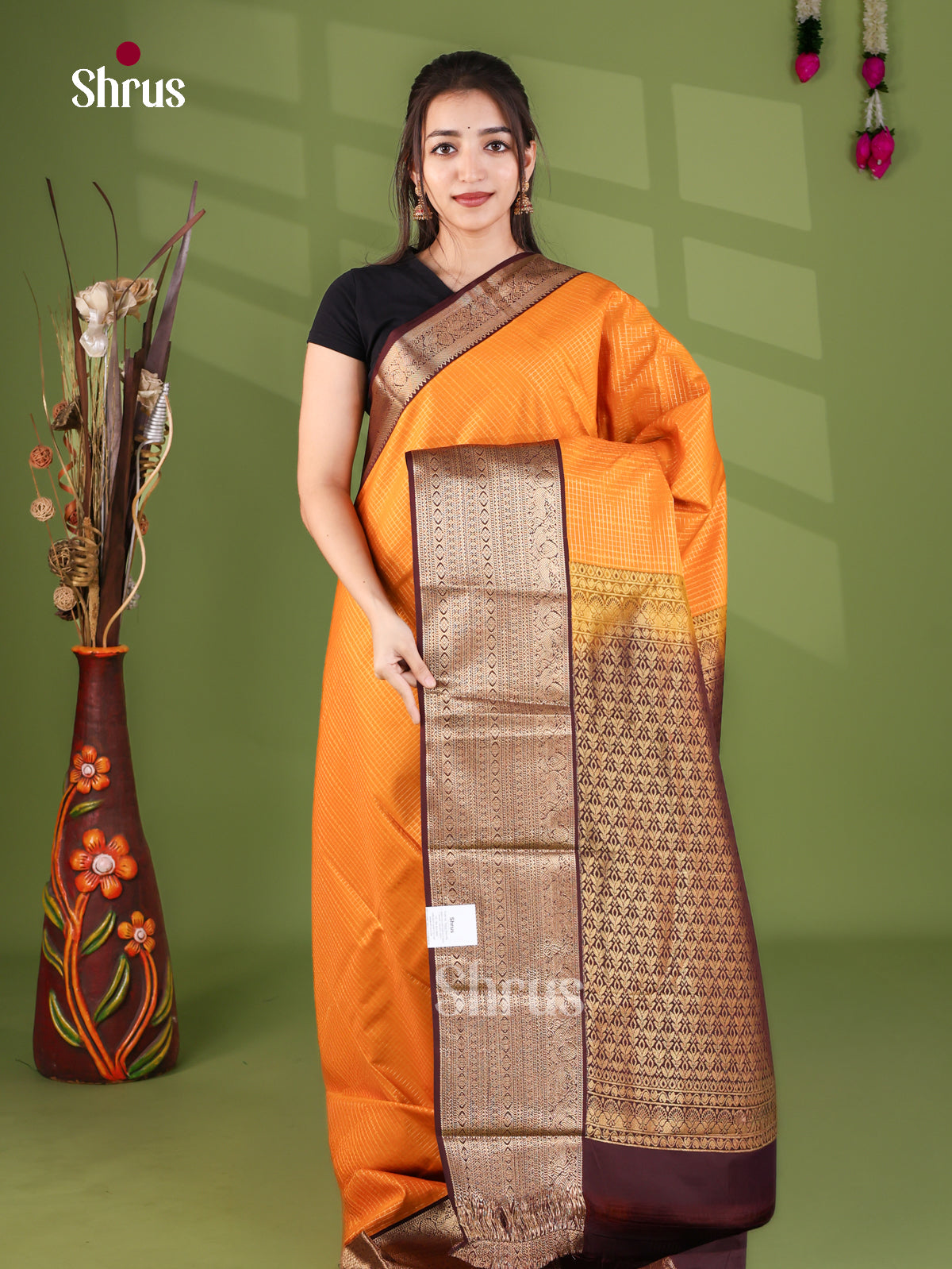 Semi Kanchipuram Saree - EJ26169