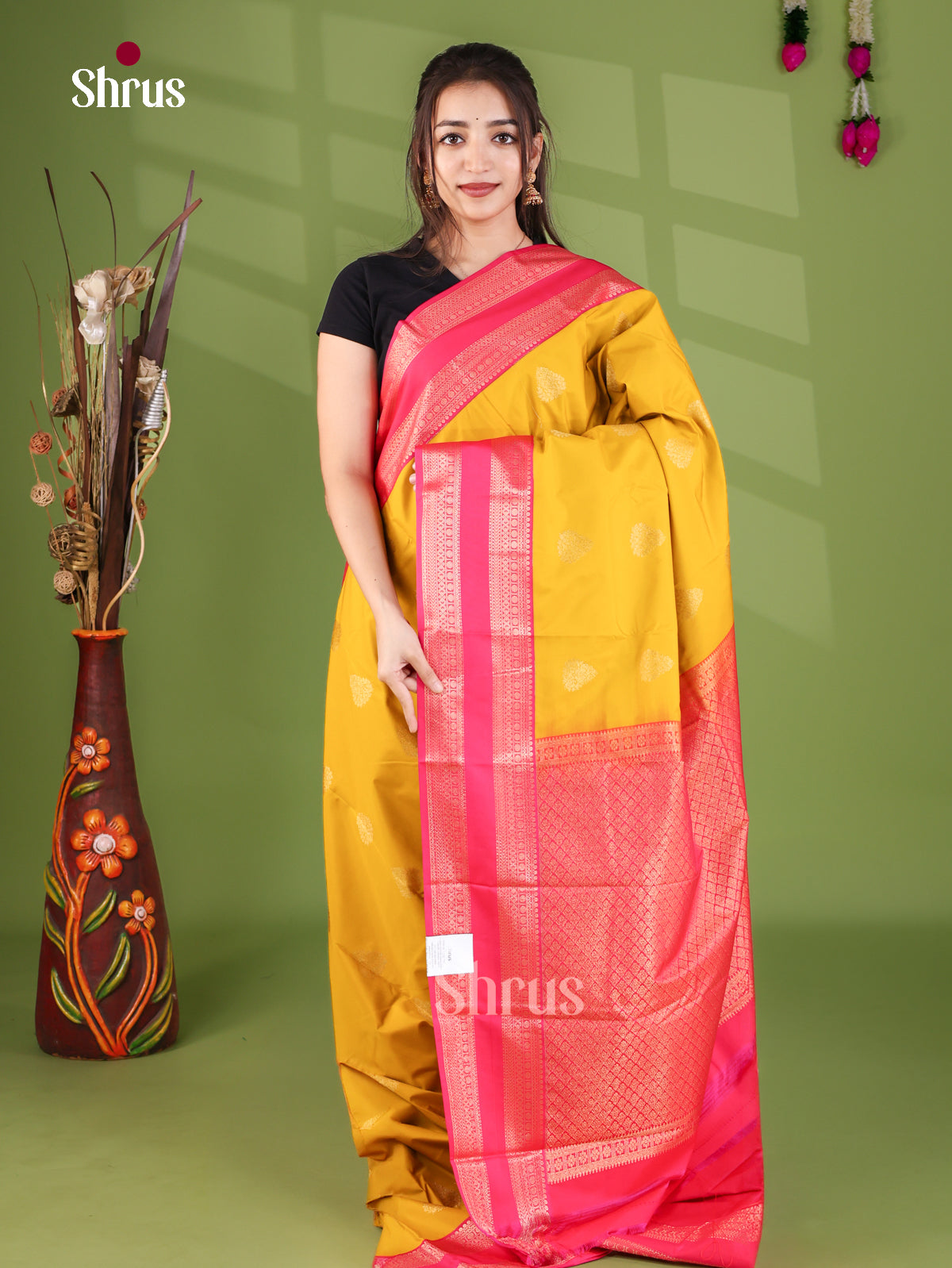 Semi Kanchipuram Saree - EJ26172