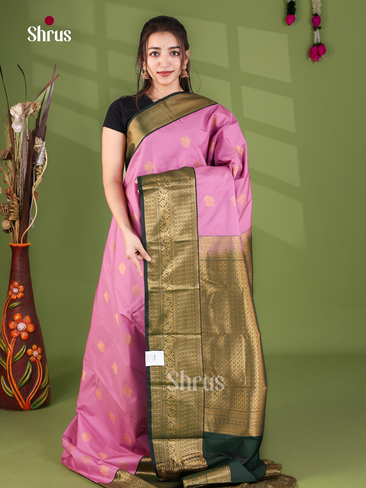 Semi Kanchipuram Saree - EJ26173