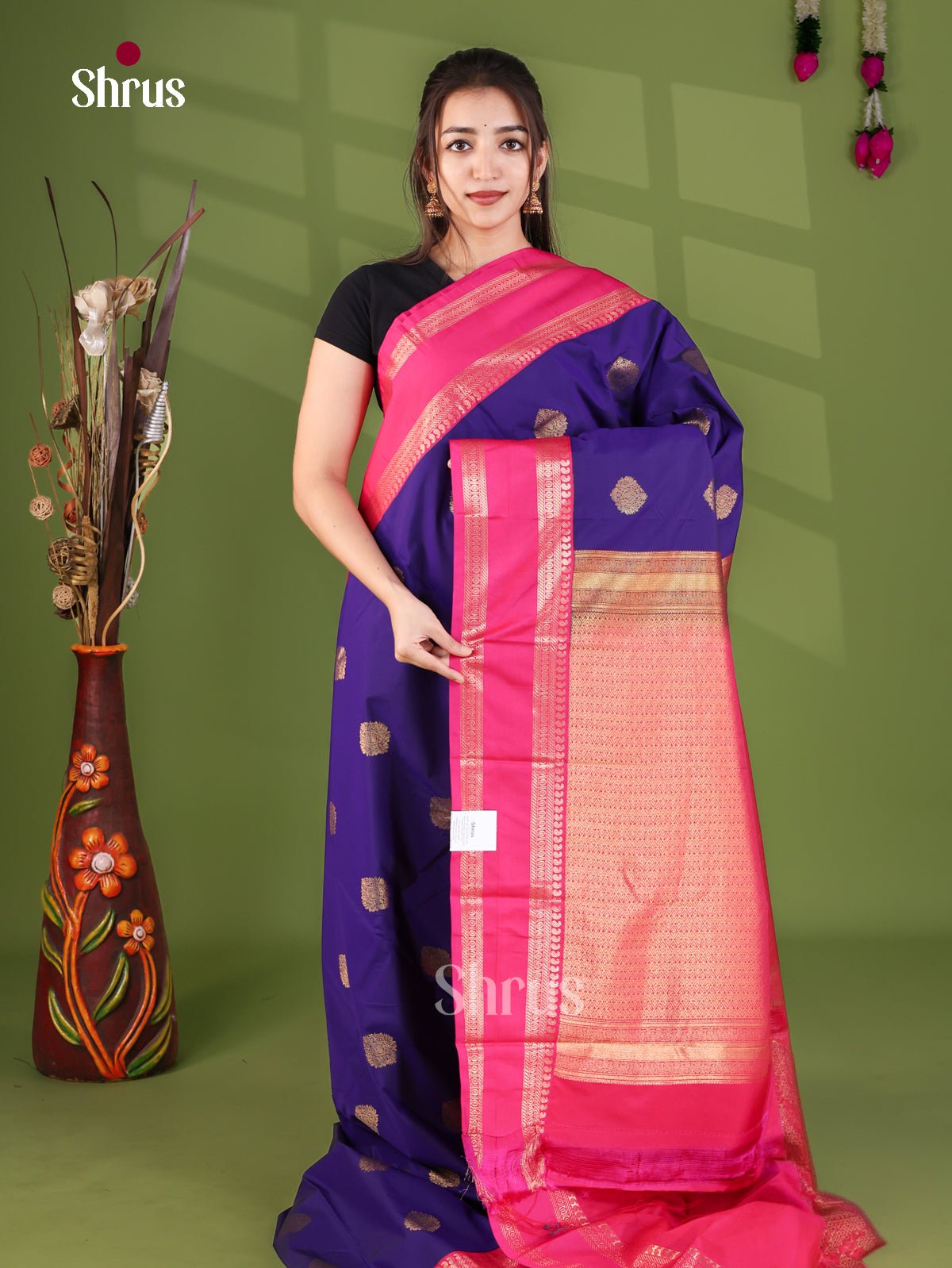 Semi Kanchipuram Saree - EJ26177