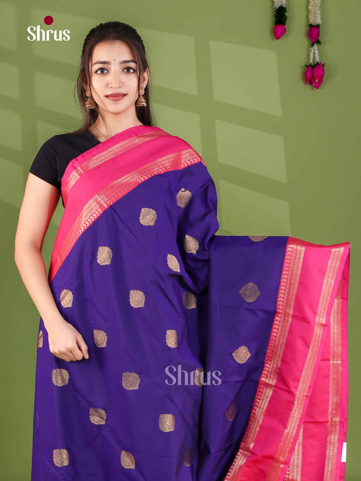 Semi Kanchipuram Saree - EJ26177