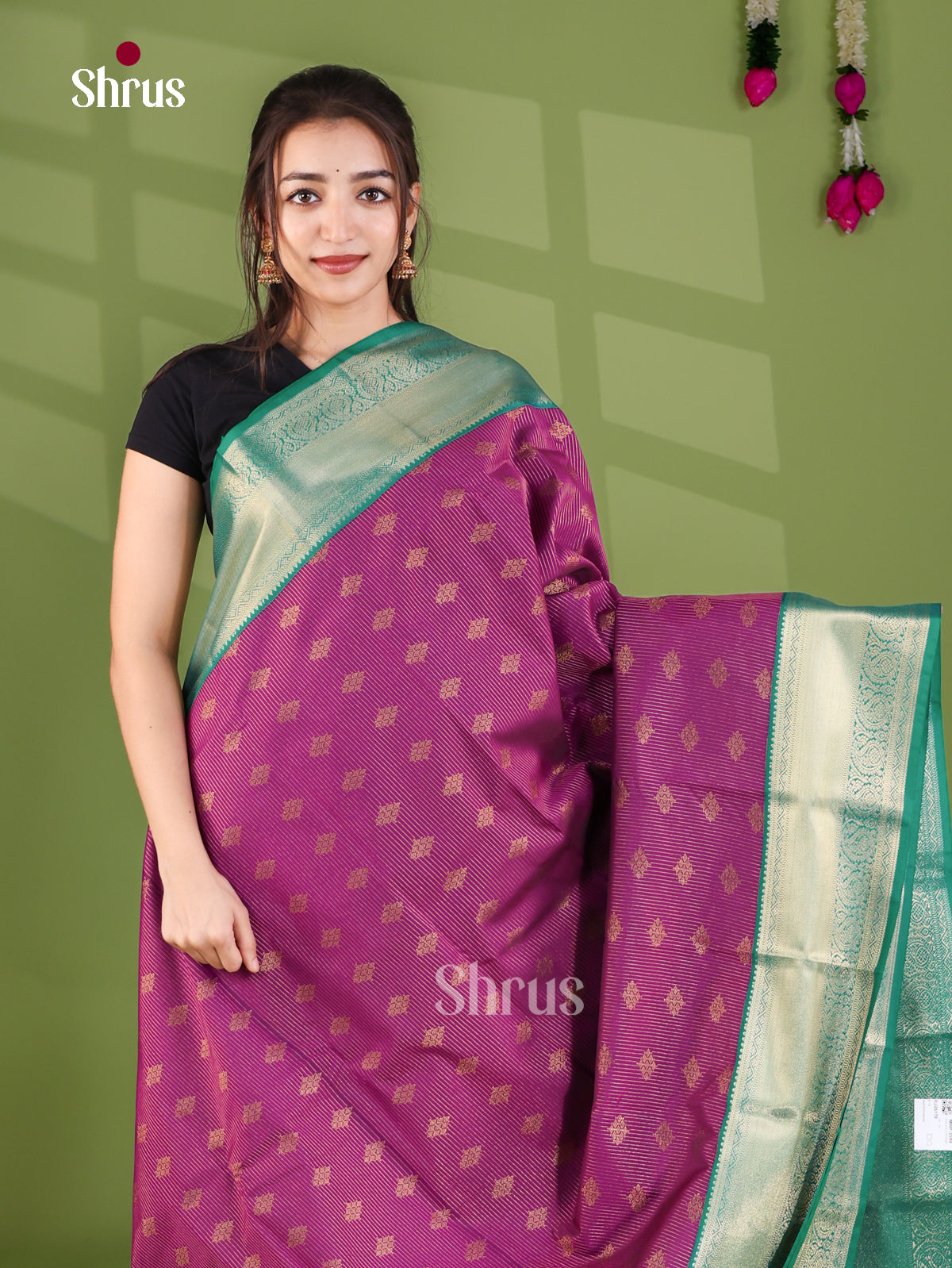 Semi Kanchipuram Saree - EJ26178