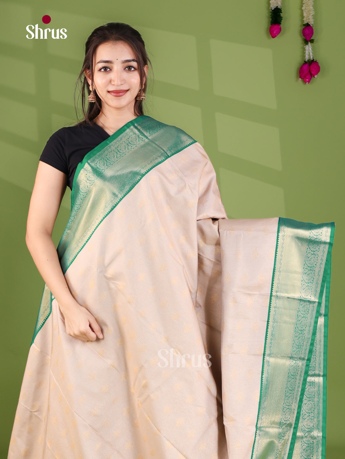 Semi Kanchipuram Saree - EJ26180