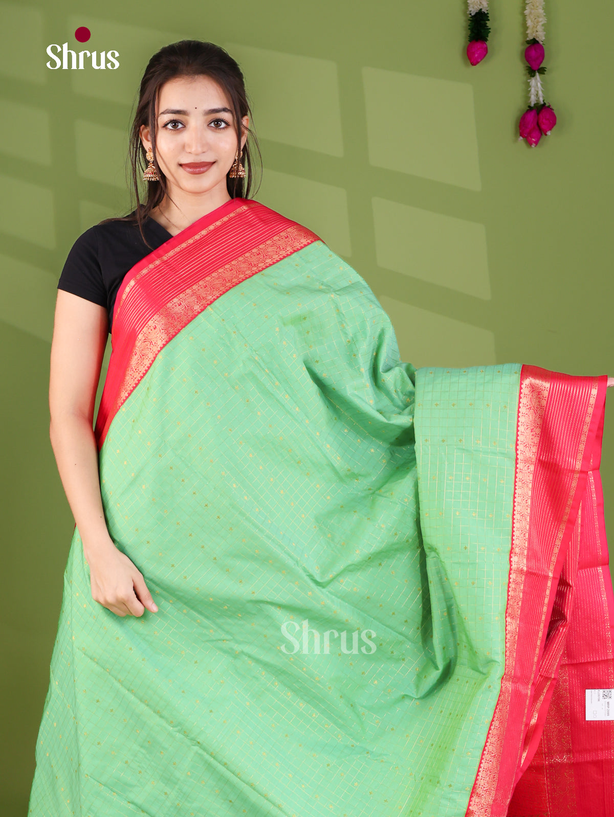 Semi Kanchipuram Saree - EJ26196