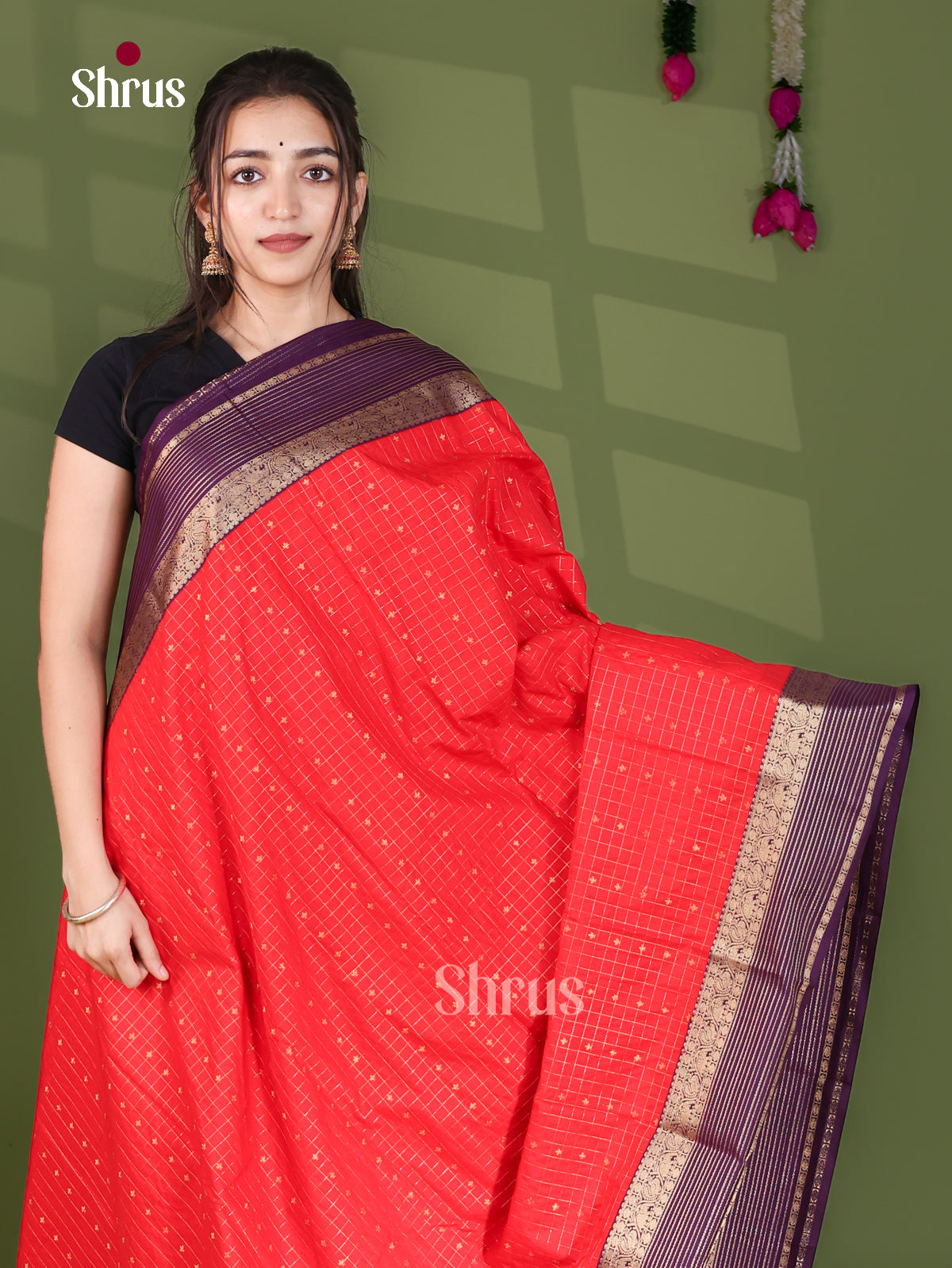 Semi Kanchipuram Saree - EJ26197