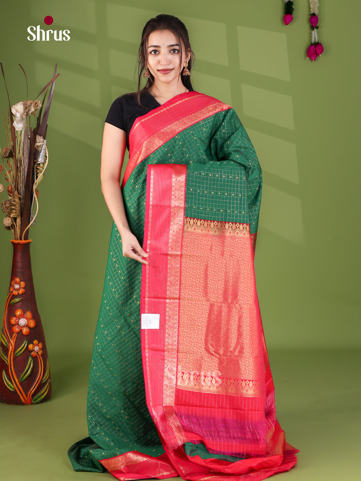 Semi Kanchipuram Saree - EJ26204