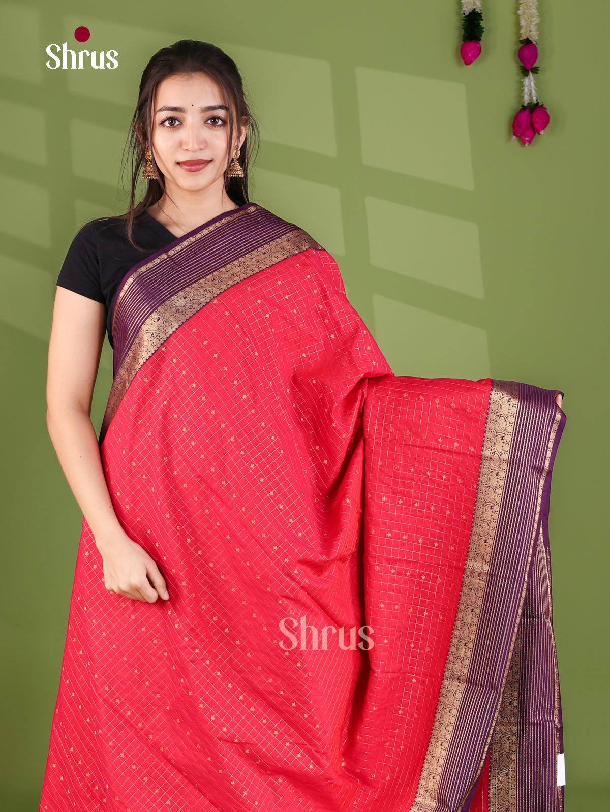Semi Kanchipuram Saree - EJ26209