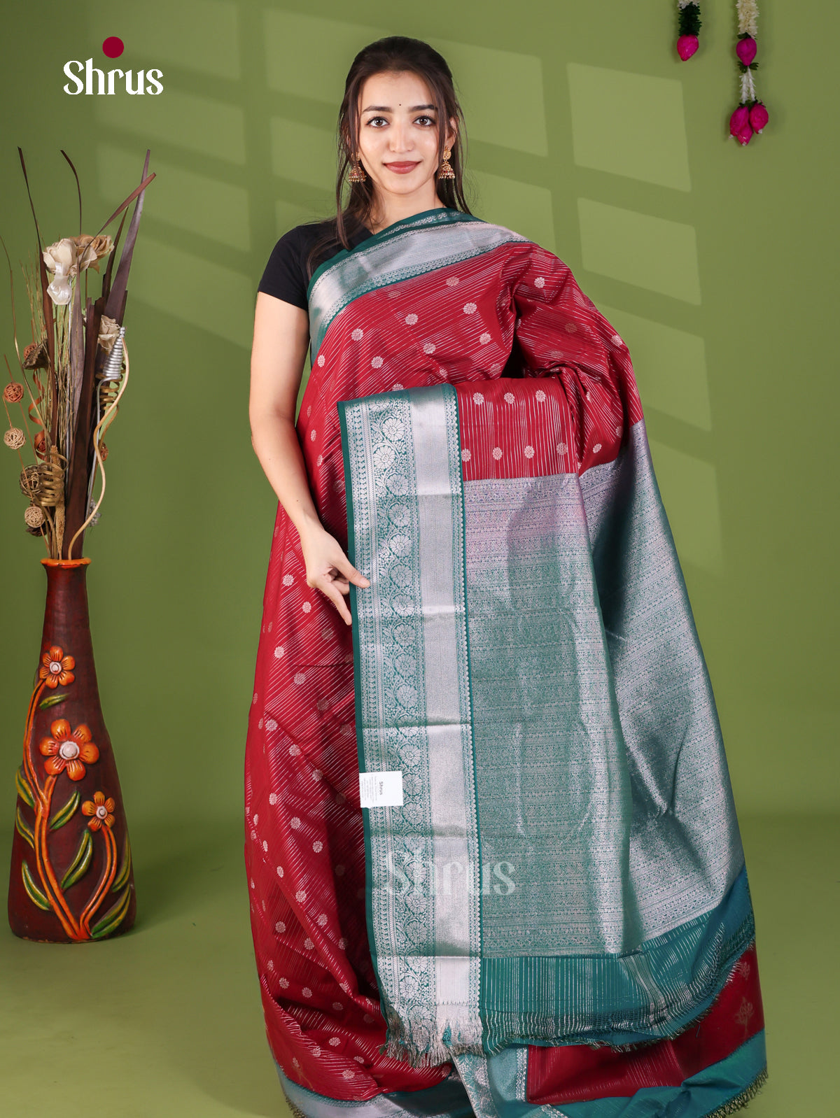 Semi Kanchipuram Saree - EJ26232