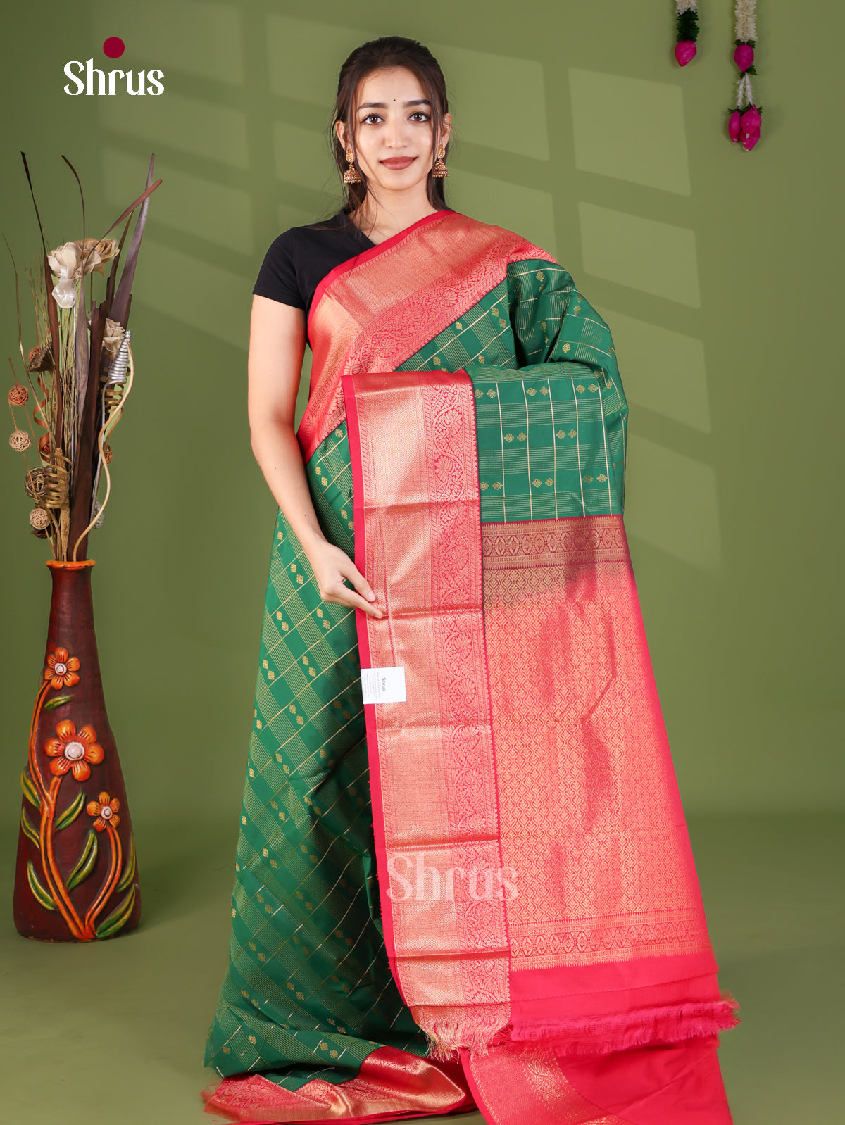 Semi Kanchipuram Saree - EJ26234