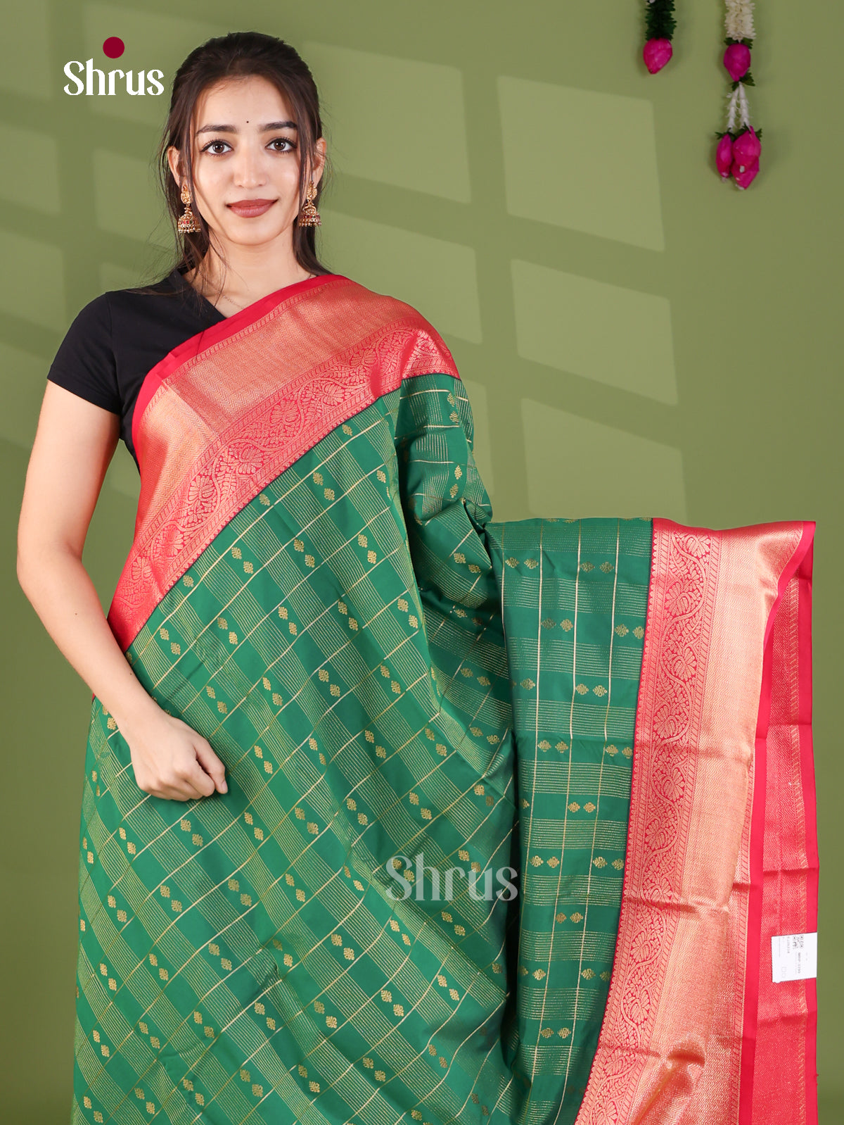 Semi Kanchipuram Saree - EJ26234
