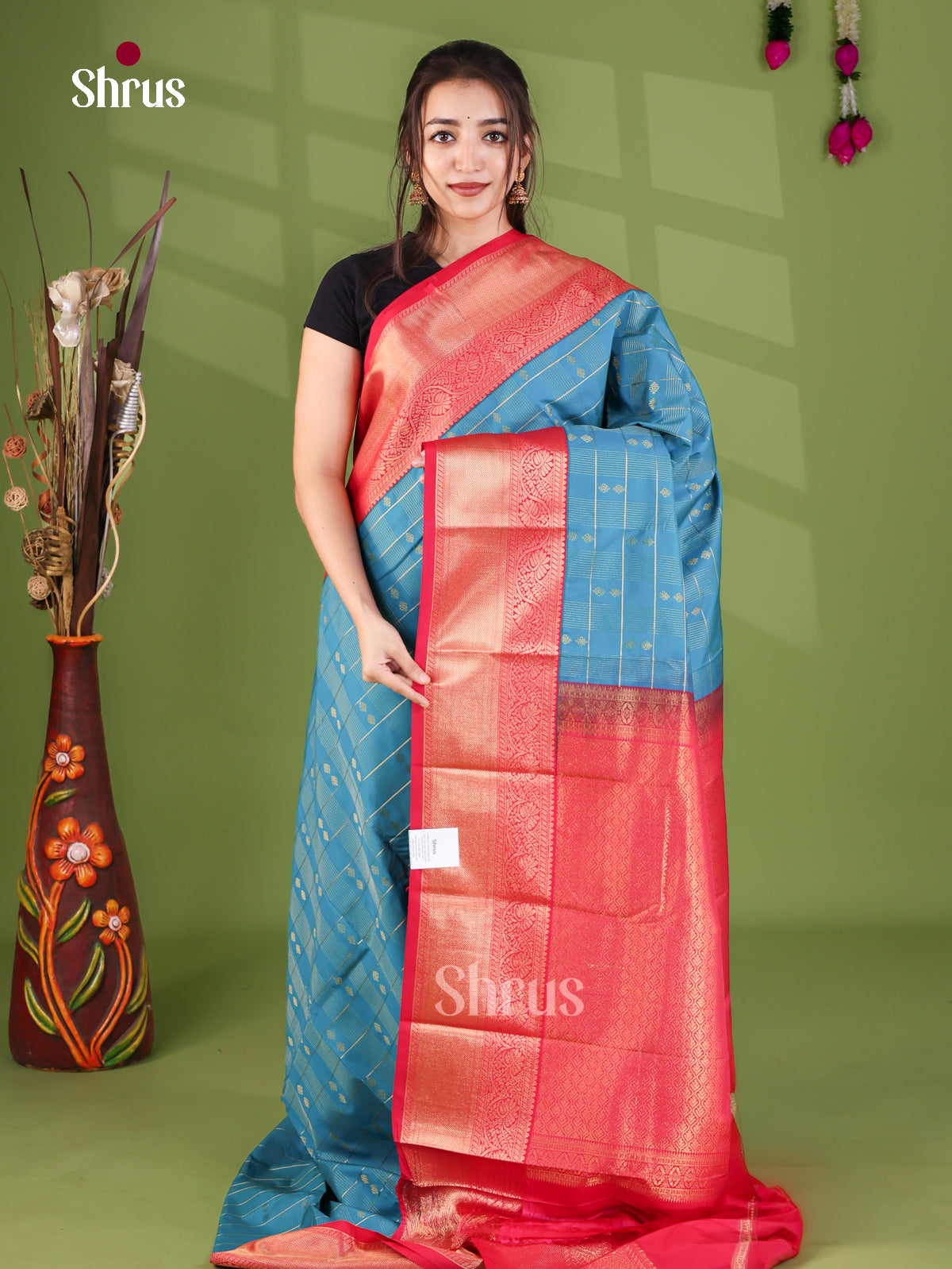 Semi Kanchipuram Saree - EJ26235