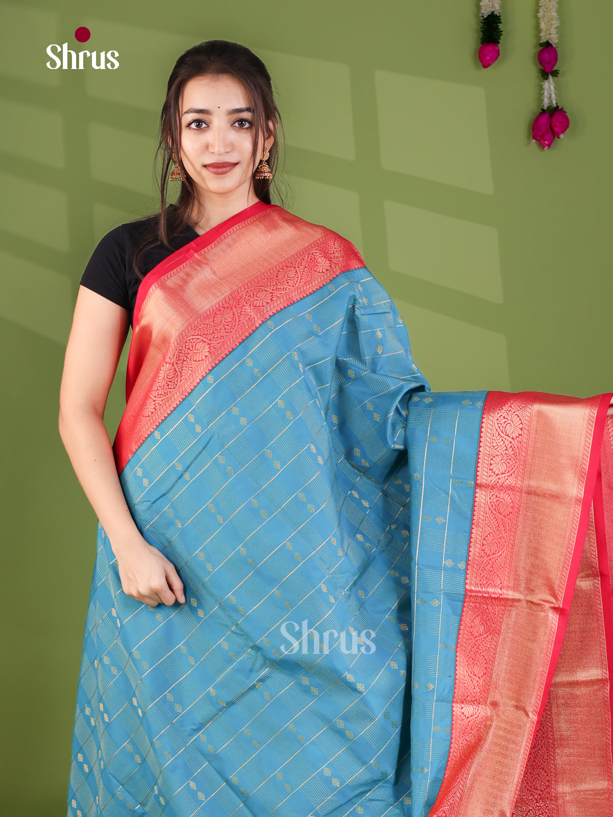 Semi Kanchipuram Saree - EJ26235