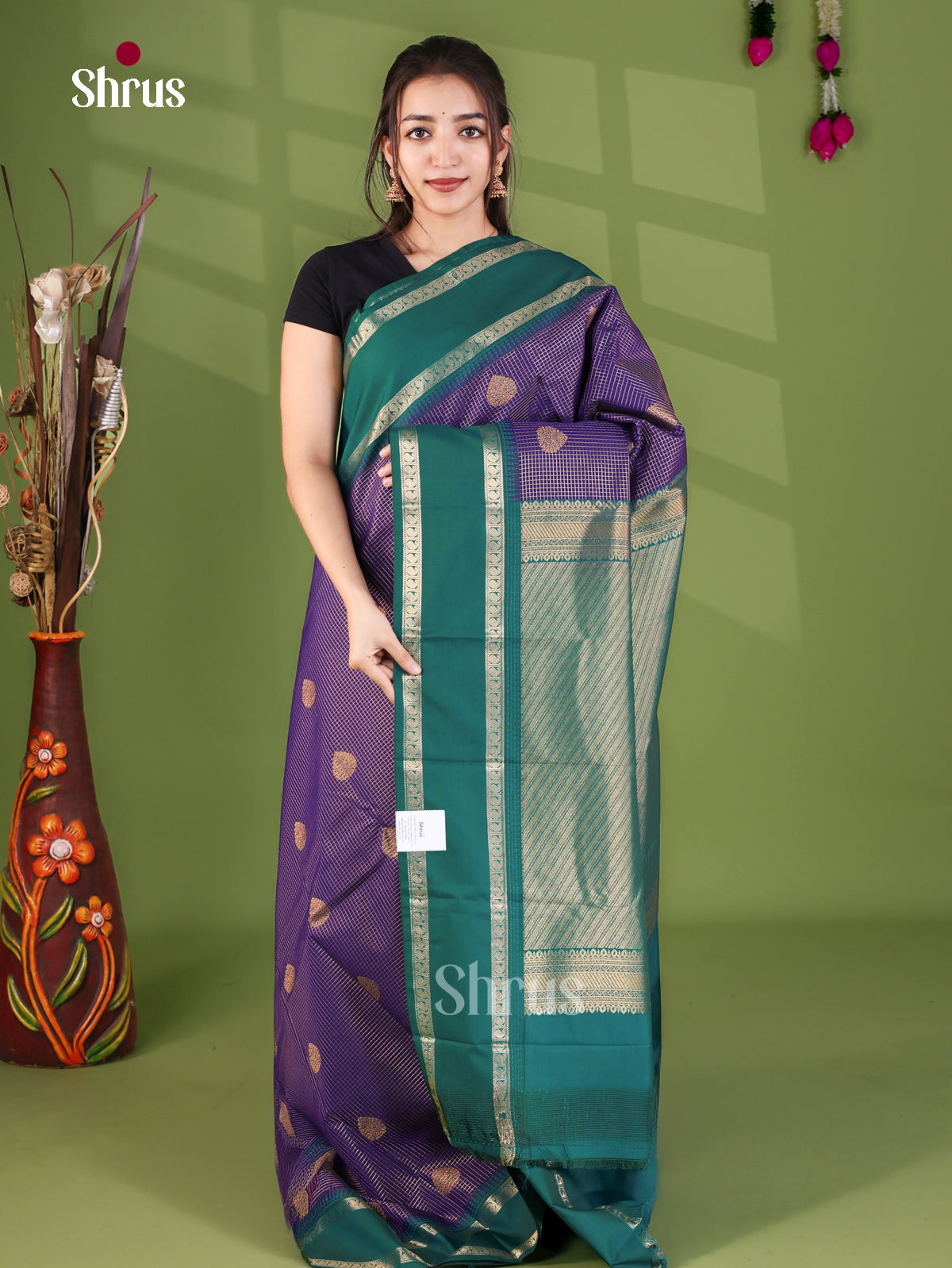 Semi Kanchipuram Saree - EJ26241