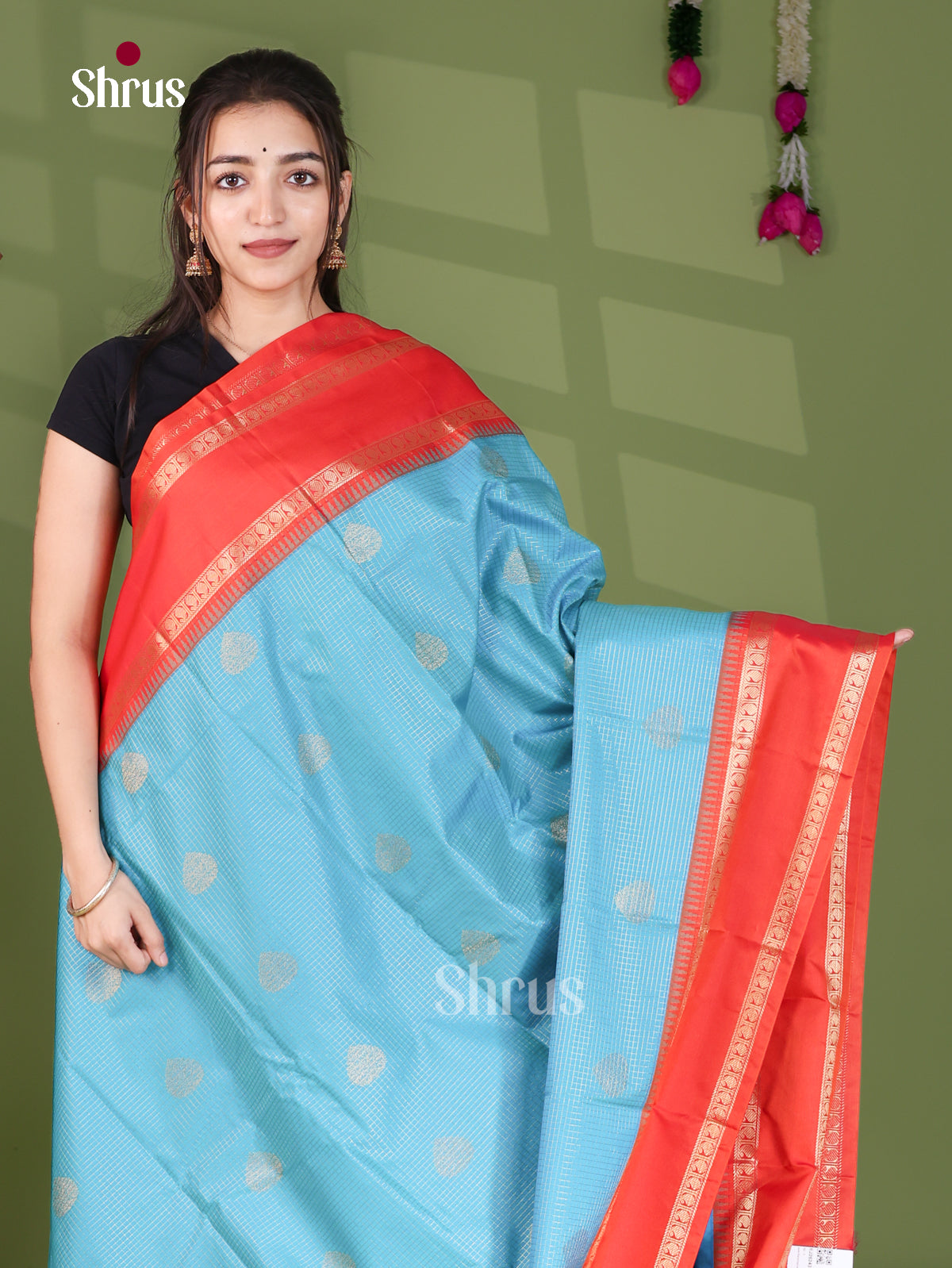 Semi Kanchipuram Saree - EJ26243