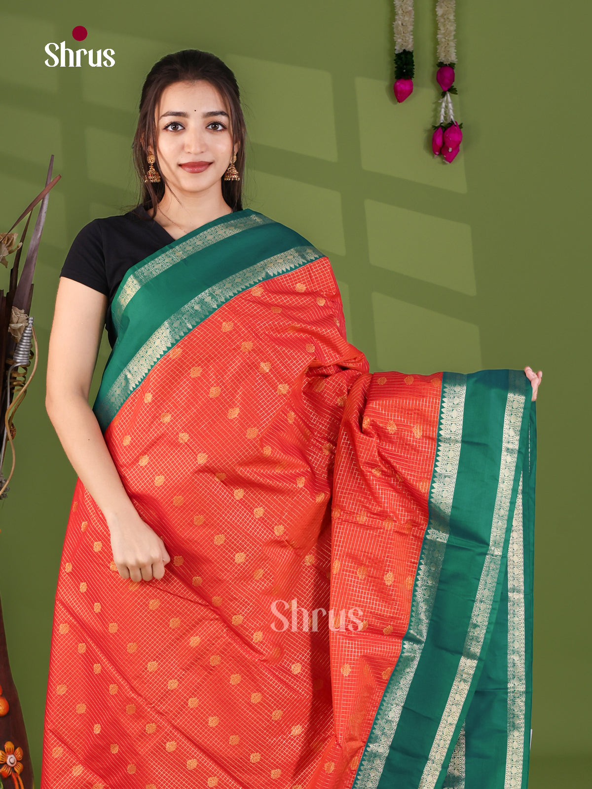 Semi Kanchipuram Saree - EJ26245