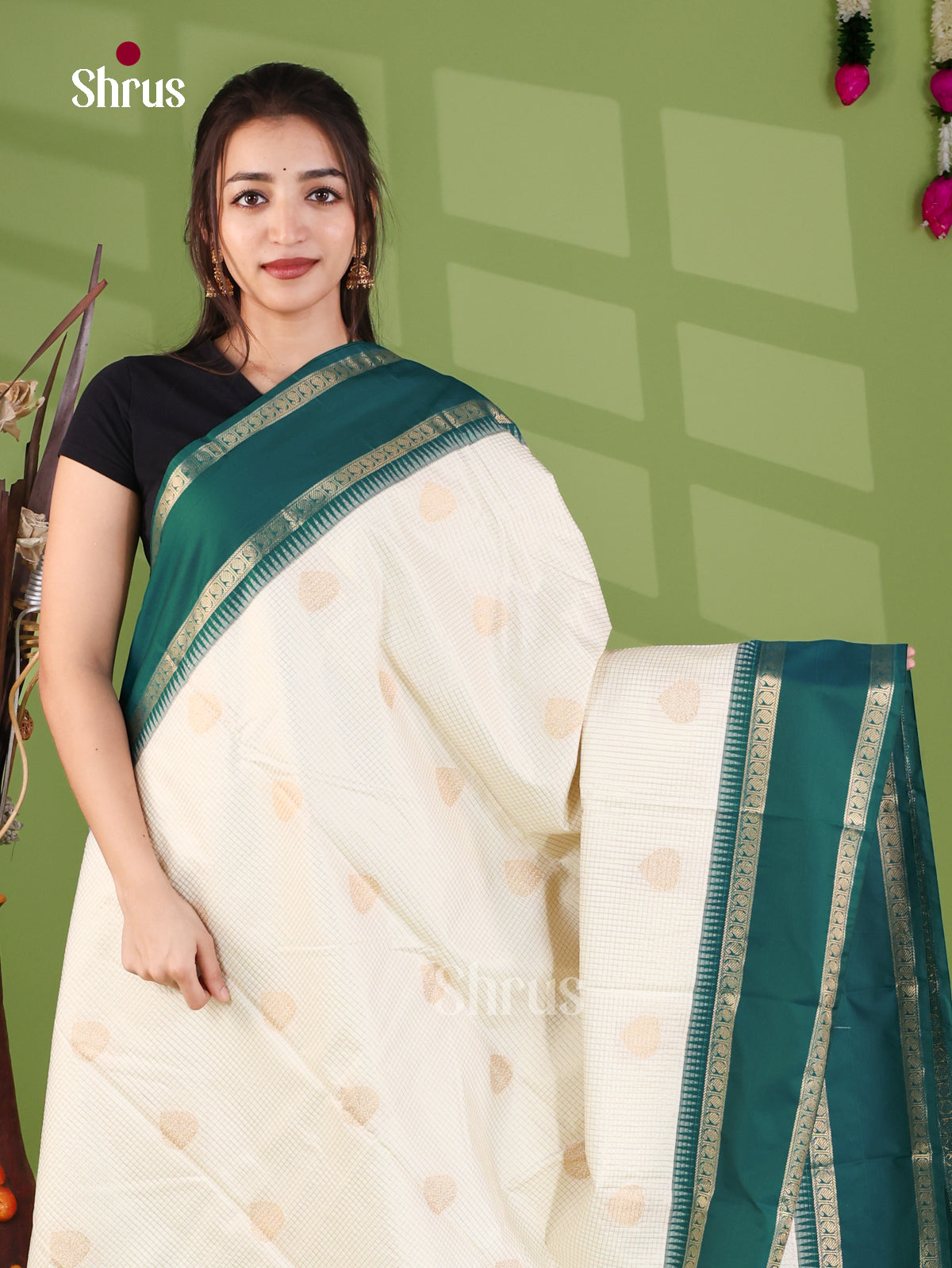 Semi Kanchipuram Saree - EJ26247