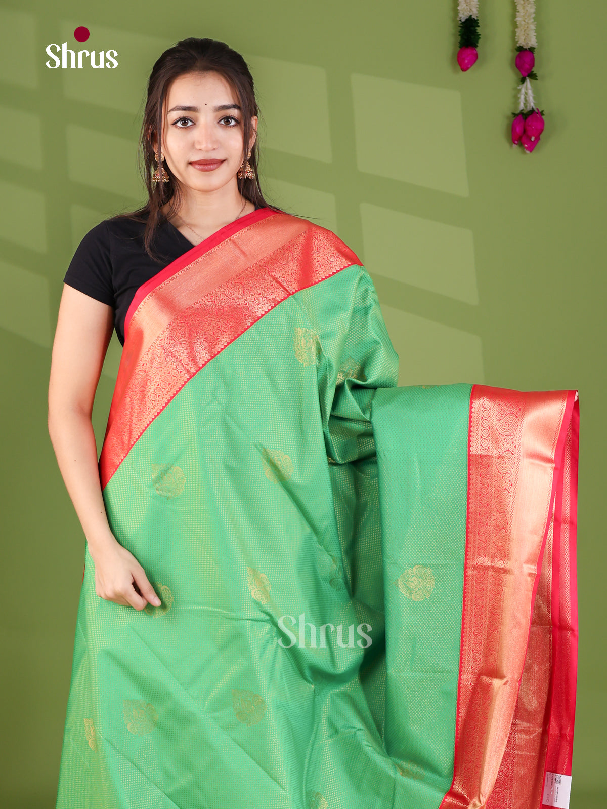Semi Kanchipuram Saree - EJ26260