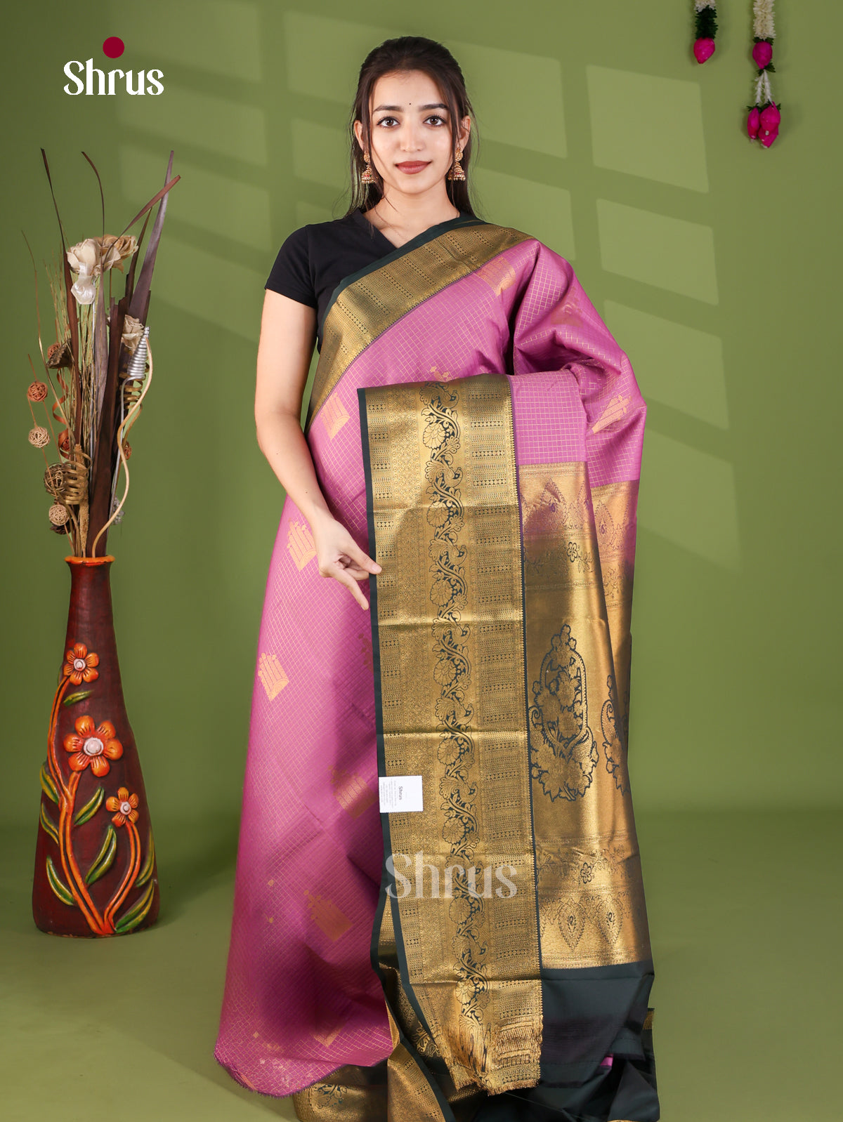 Semi Kanchipuram Saree - EJ26261