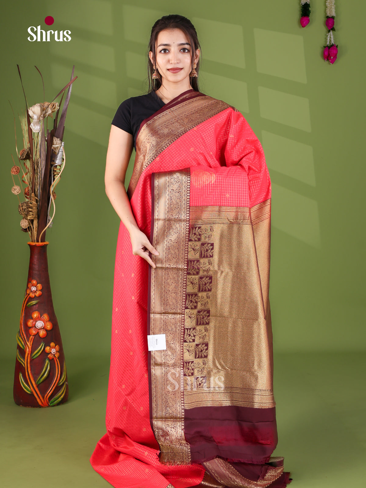 Semi Kanchipuram Saree - EJ26262